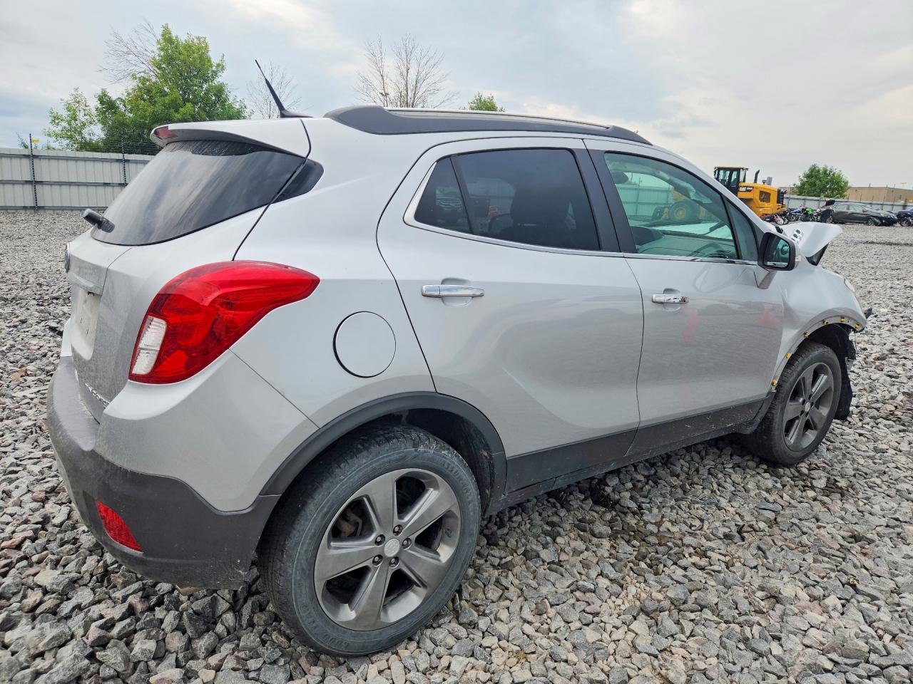 2014 Buick Encore Silver vin: KL4CJESB2EB720248