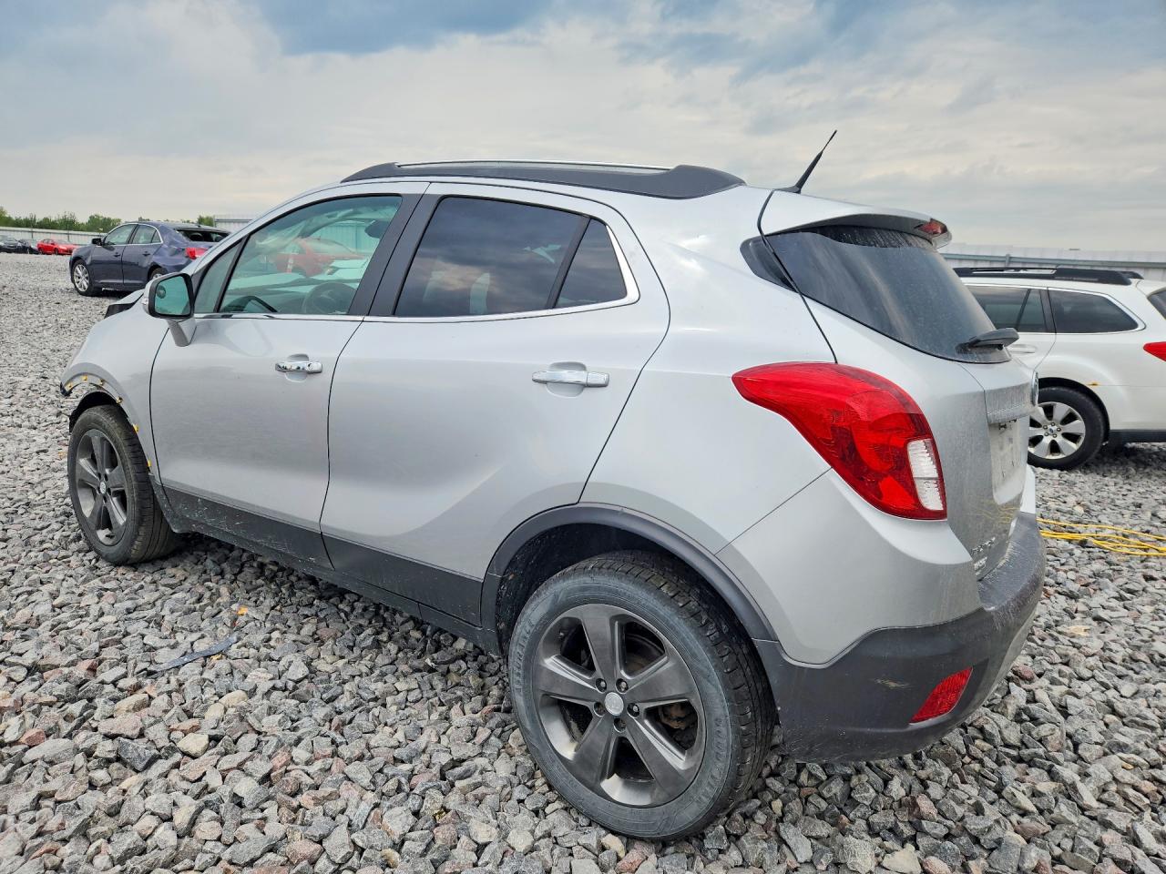 2014 Buick Encore Silver vin: KL4CJESB2EB720248