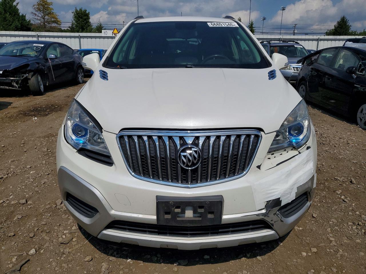 2015 Buick Encore White vin: KL4CJESB2FB117091