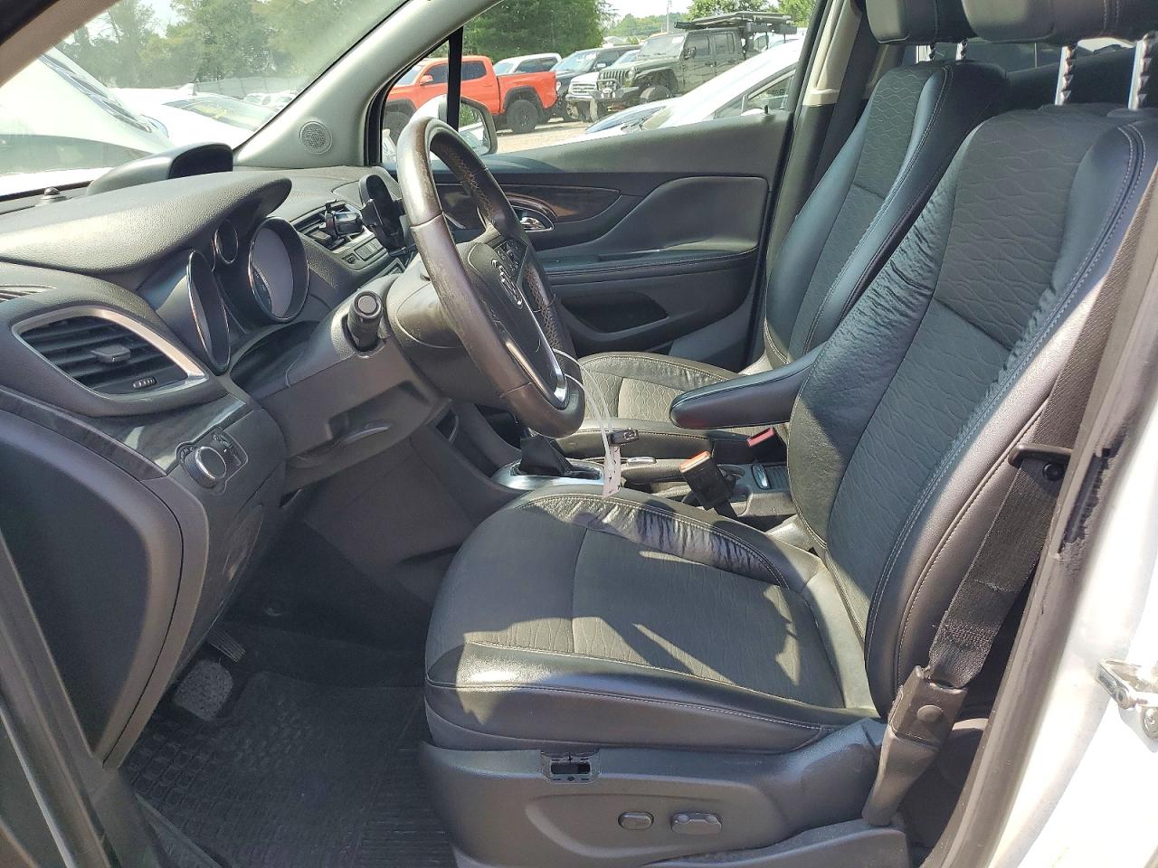 2015 Buick Encore White vin: KL4CJESB2FB117091