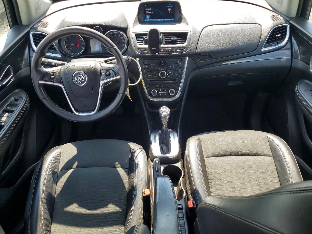 2015 Buick Encore White vin: KL4CJESB2FB117091