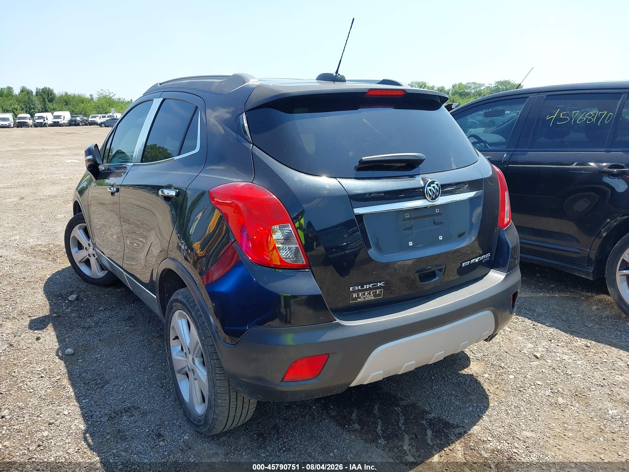 2015 Buick Encore   Black vin: KL4CJESB2FB238395