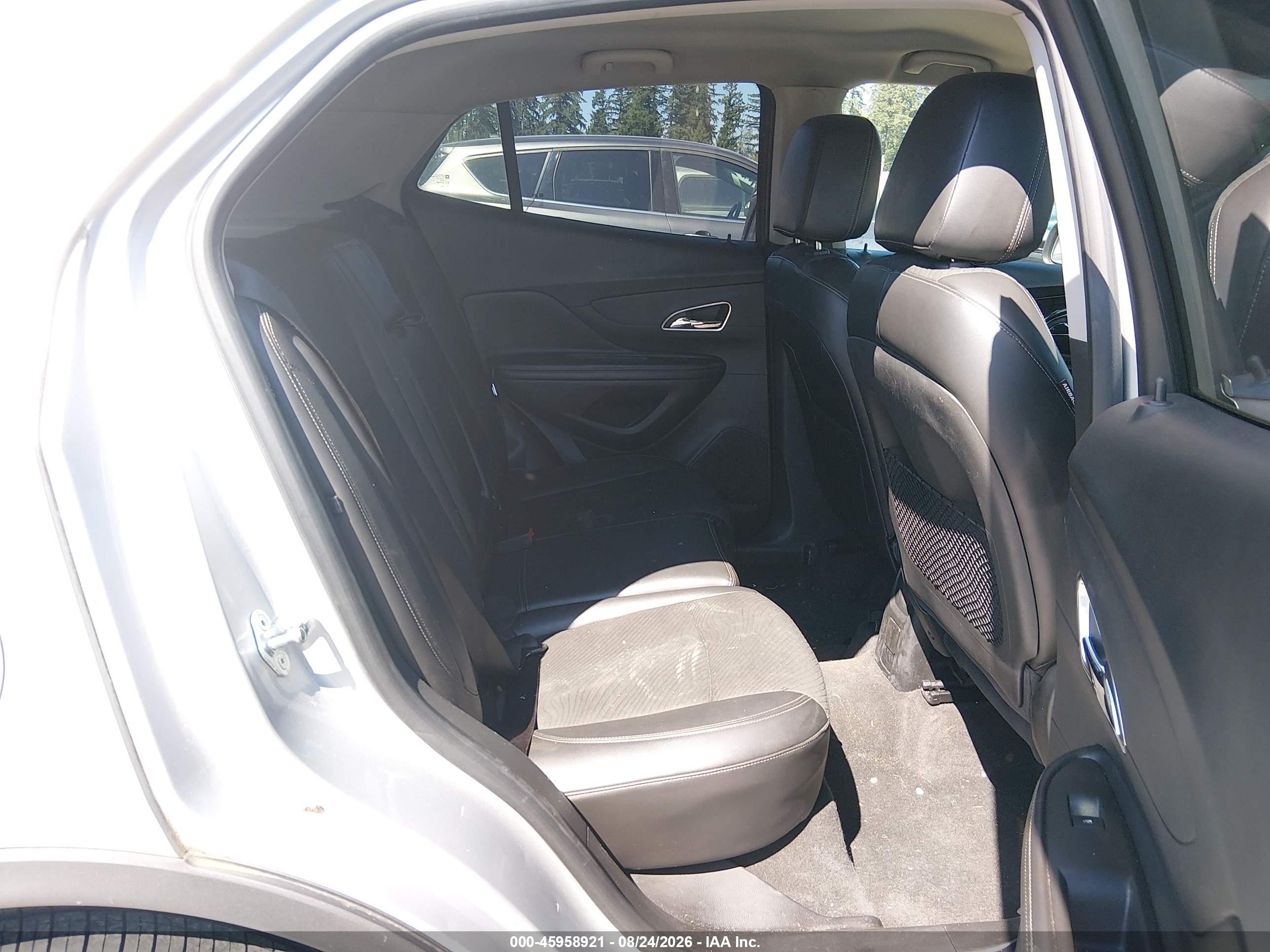 2014 Buick Encore   Silver vin: KL4CJESB3EB654390