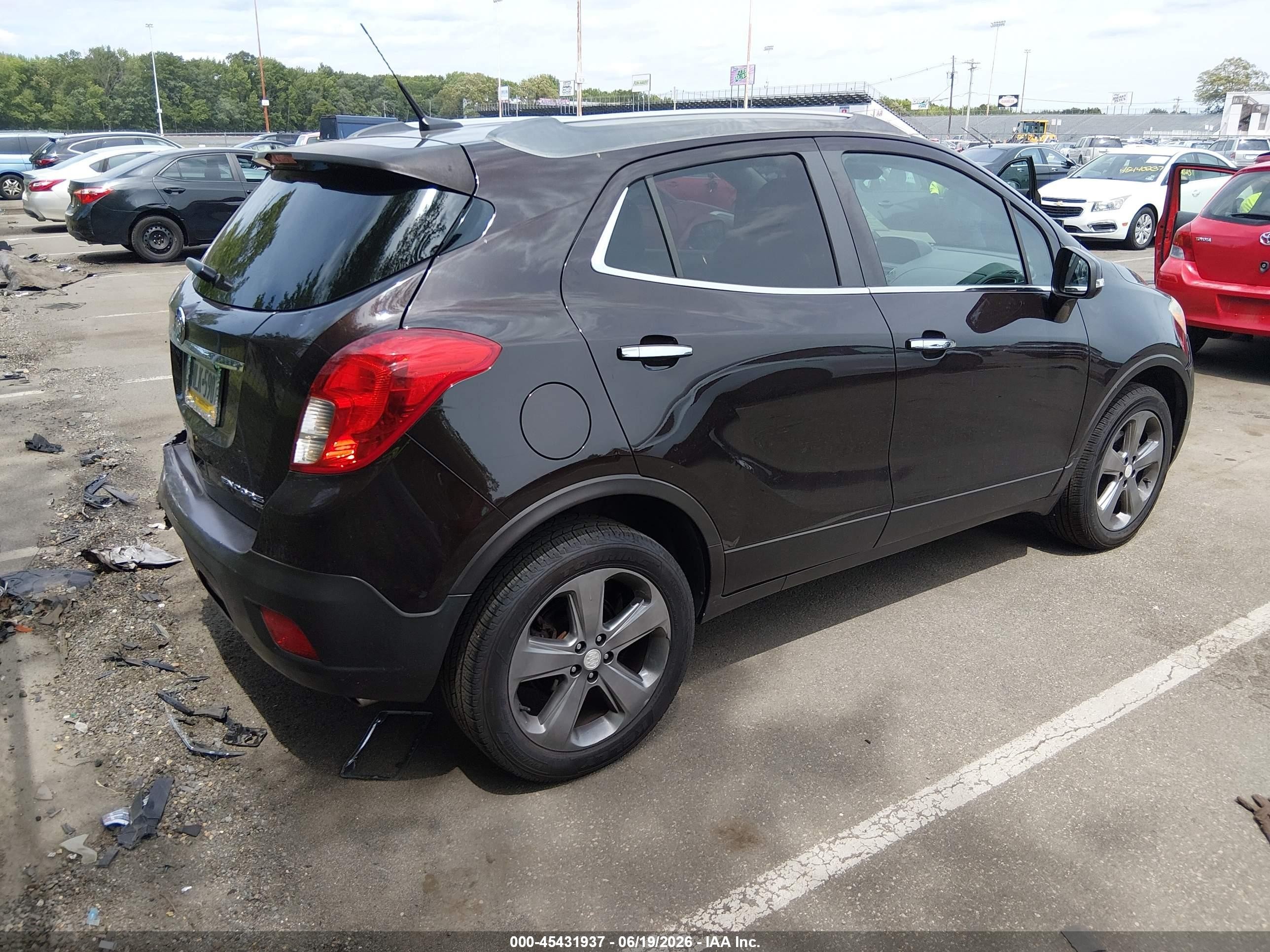 2014 Buick Encore   Burgundy vin: KL4CJESB3EB737513