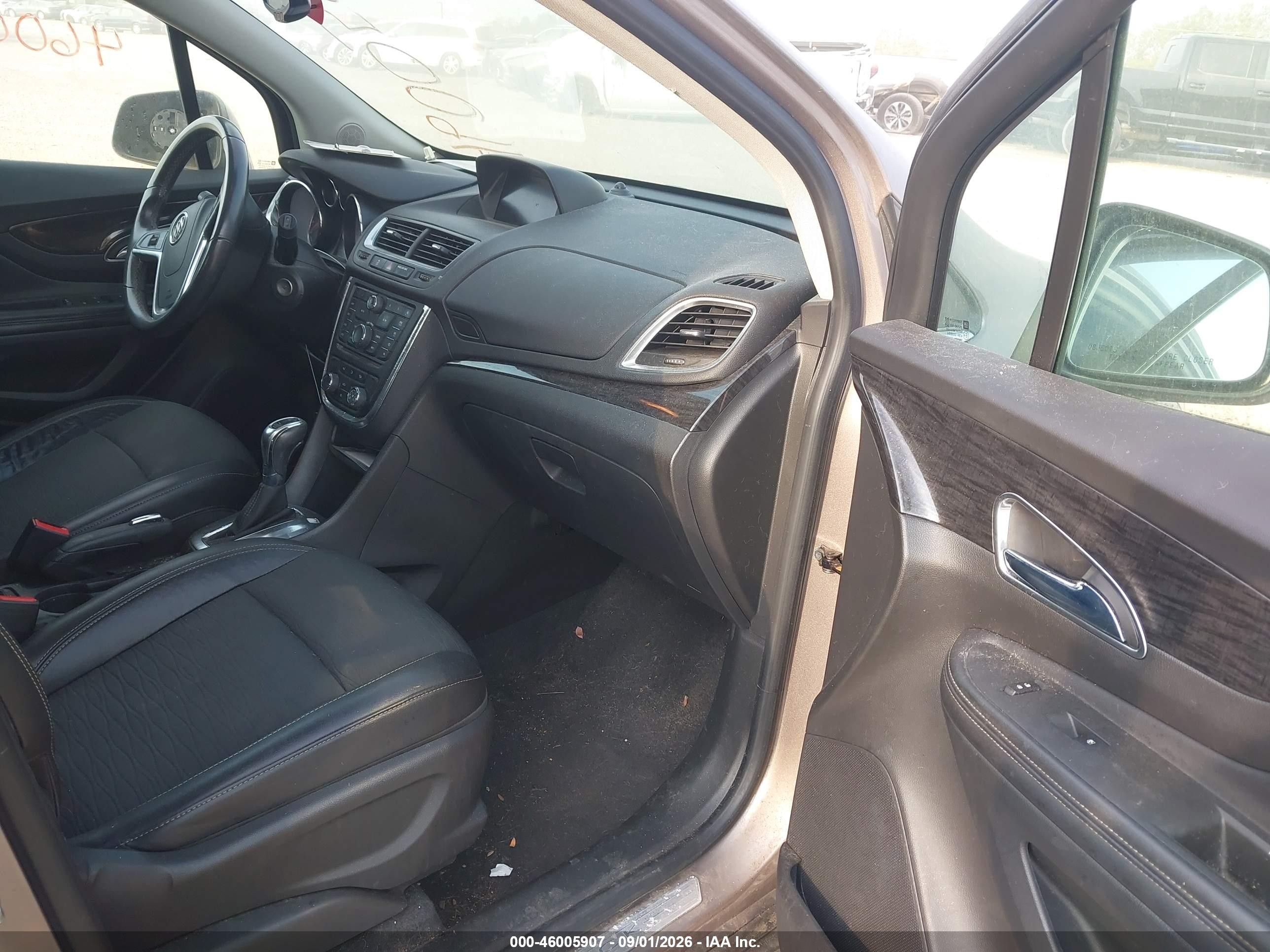 2015 Buick Encore Beige vin: KL4CJESB3FB067964