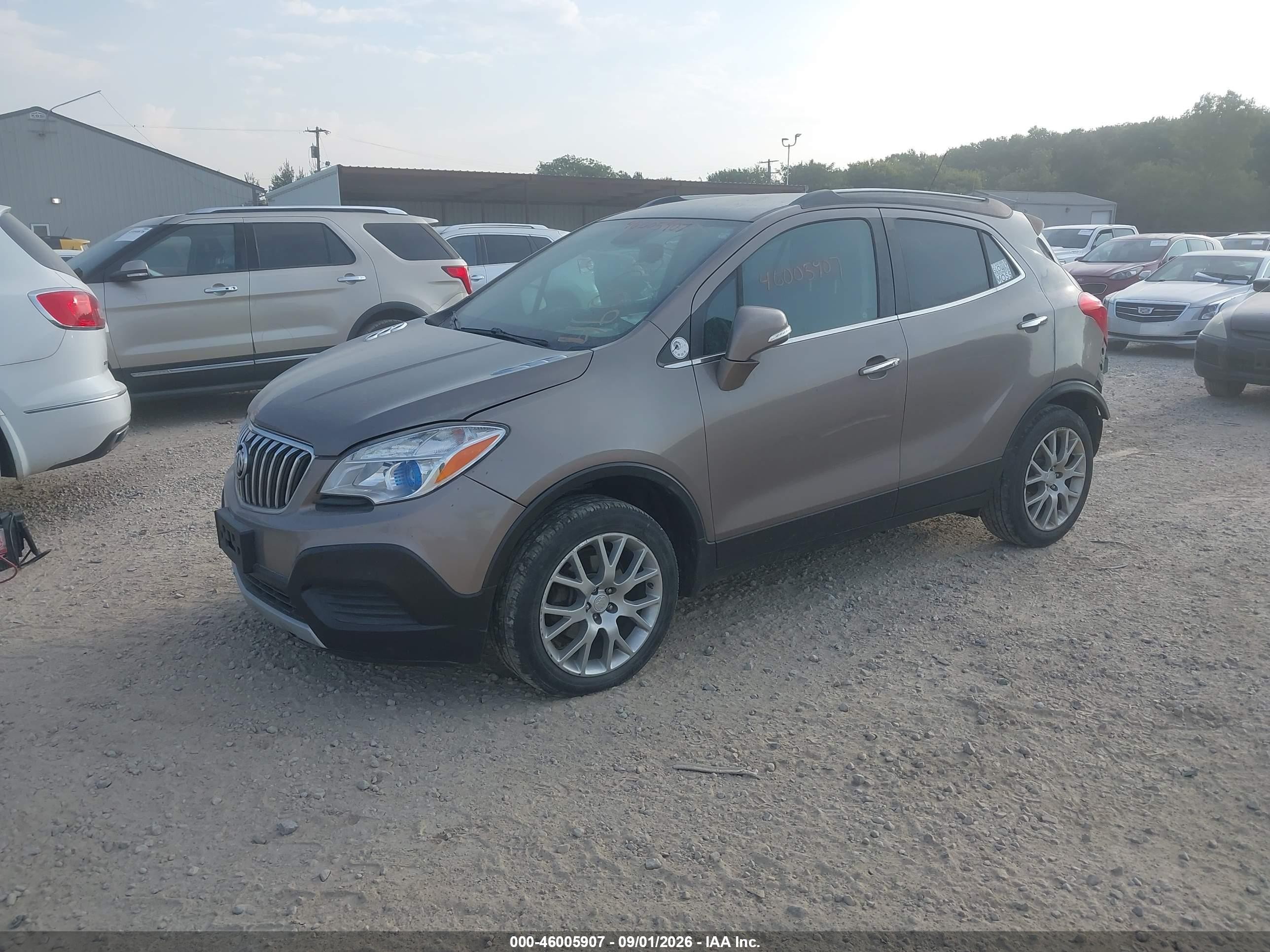 2015 Buick Encore Beige vin: KL4CJESB3FB067964