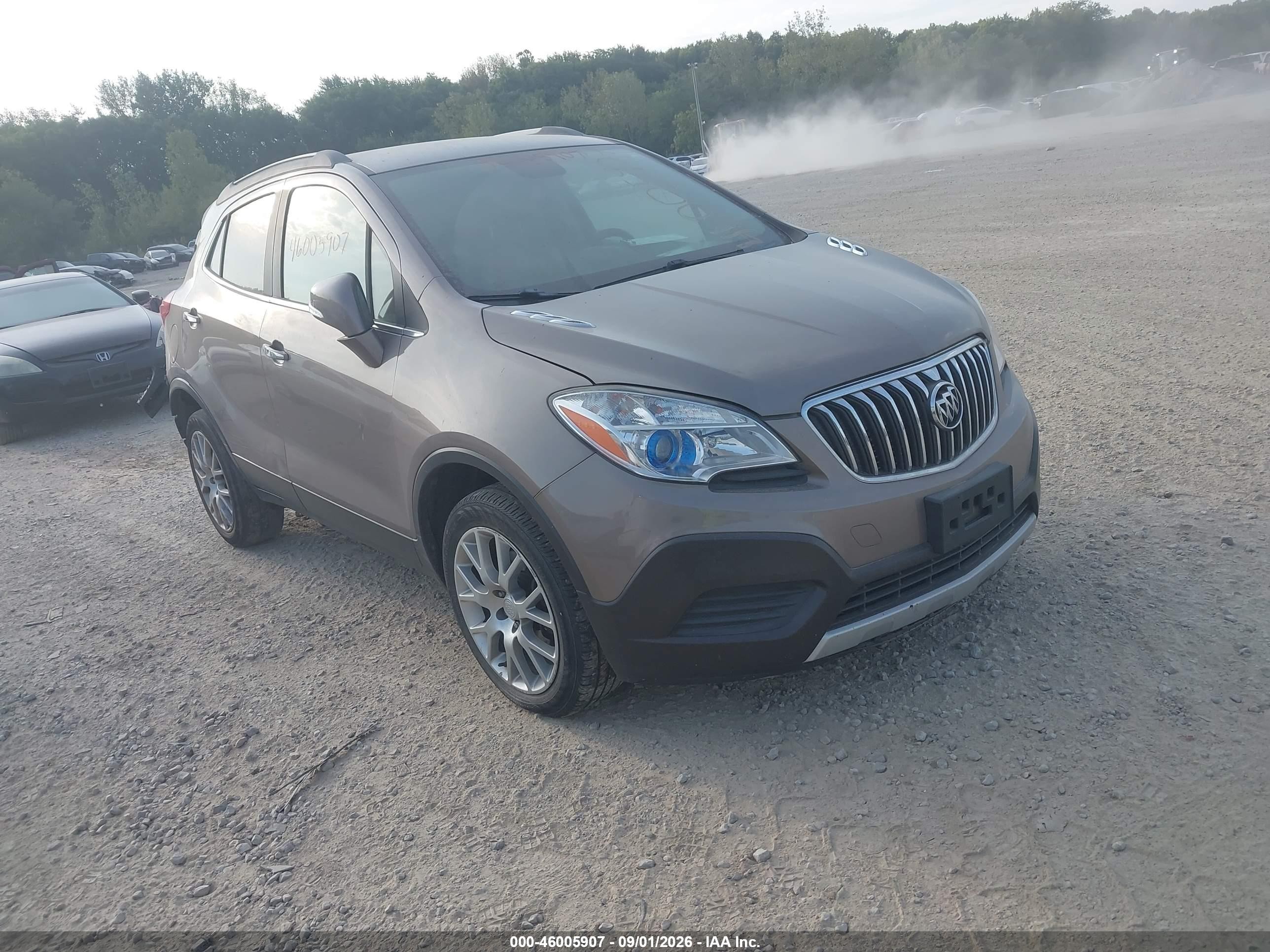 2015 Buick Encore Beige vin: KL4CJESB3FB067964