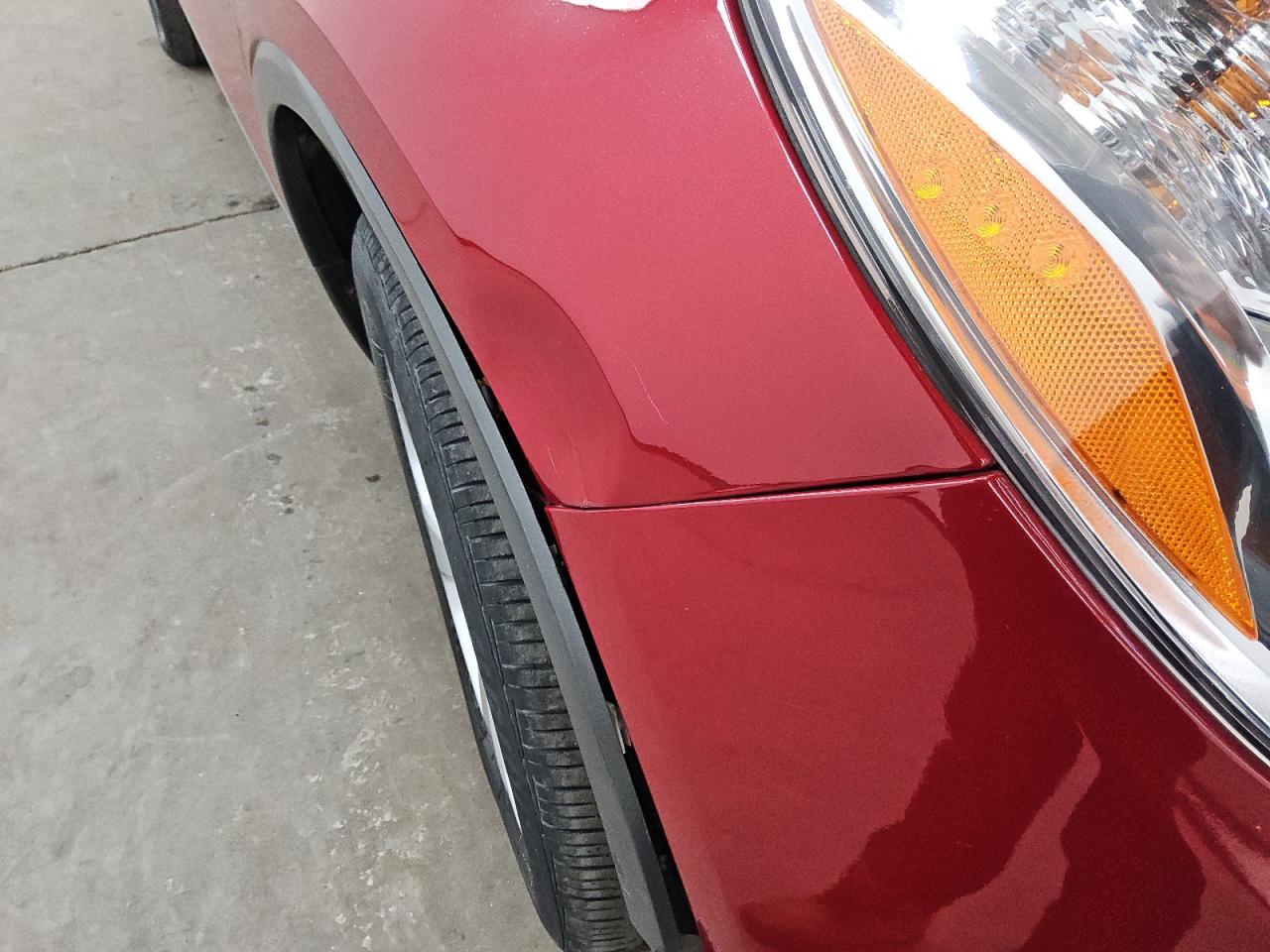 2015 Buick Encore Red vin: KL4CJESB3FB162735 Damage: Right Front Fender, Dent(S) W/ Paint Dmg, 6 To 7 Inches