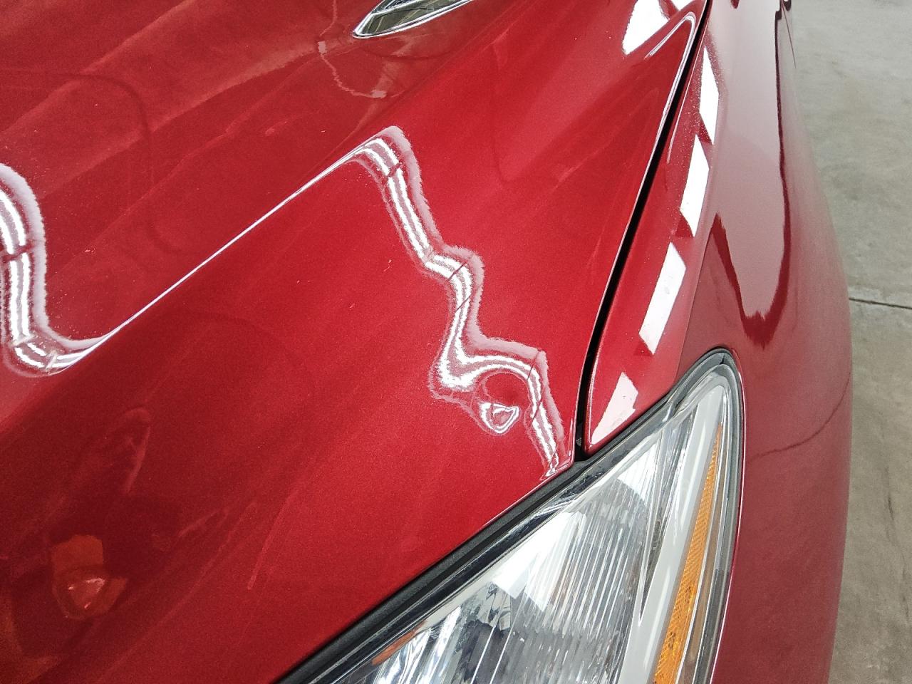 2015 Buick Encore Red vin: KL4CJESB3FB162735 Damage: Hood, Dent(S) W/ Paint Dmg, 4 To 5 Inches