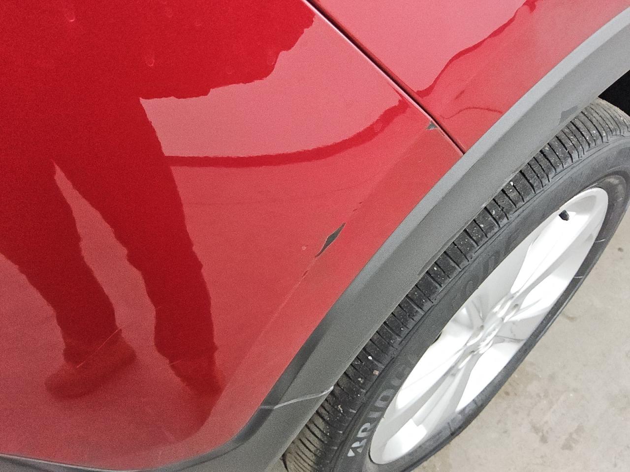 2015 Buick Encore Red vin: KL4CJESB3FB162735 Damage: Rear Bumper, Heavy Scratch, 1 To 2 Inches