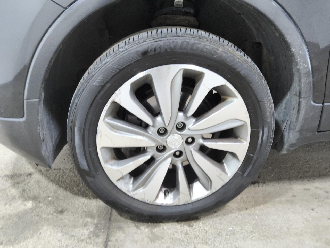 2017 Buick Encore Preferred Black vin: KL4CJESB3HB078675 Damage: Left Front Wheel, Curb Rash, > 12 Inches