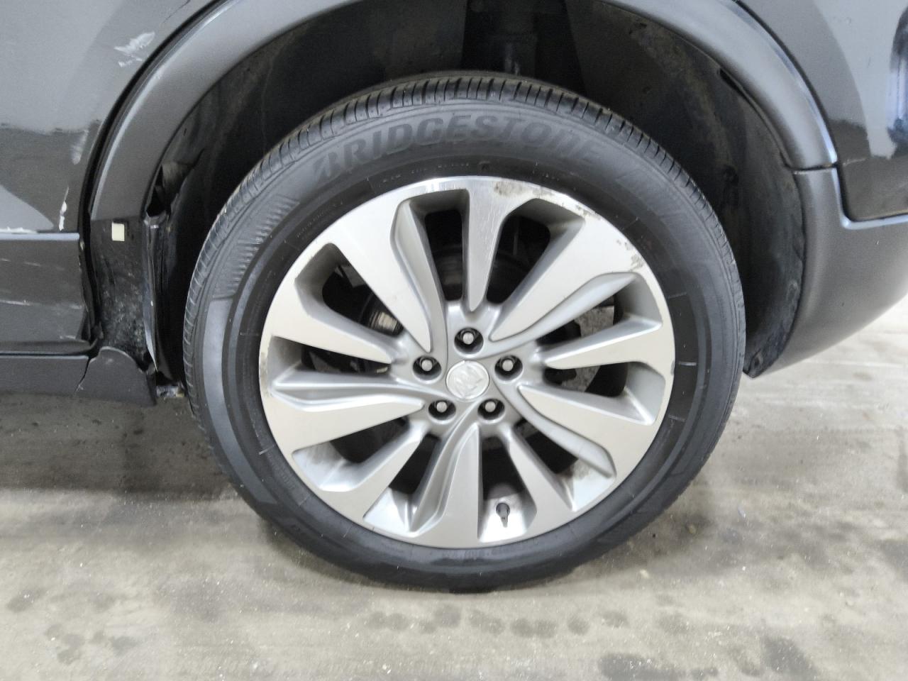 2017 Buick Encore Preferred Black vin: KL4CJESB3HB078675 Damage: Left Rear Wheel, Curb Rash, 7 To 8 Inches