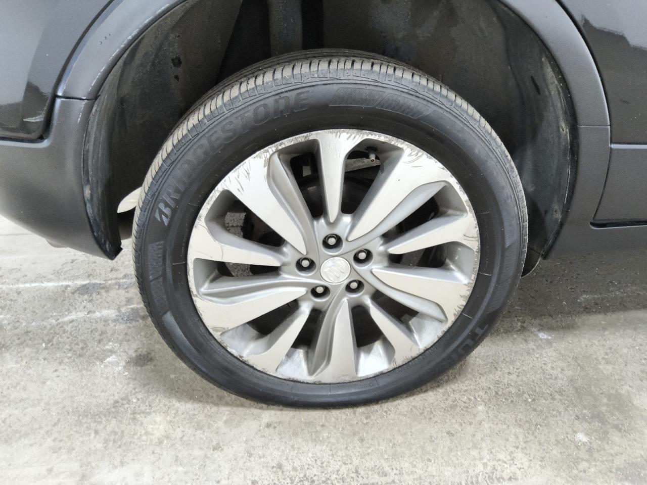 2017 Buick Encore Preferred Black vin: KL4CJESB3HB078675 Damage: Right Rear Wheel, Curb Rash, > 12 Inches