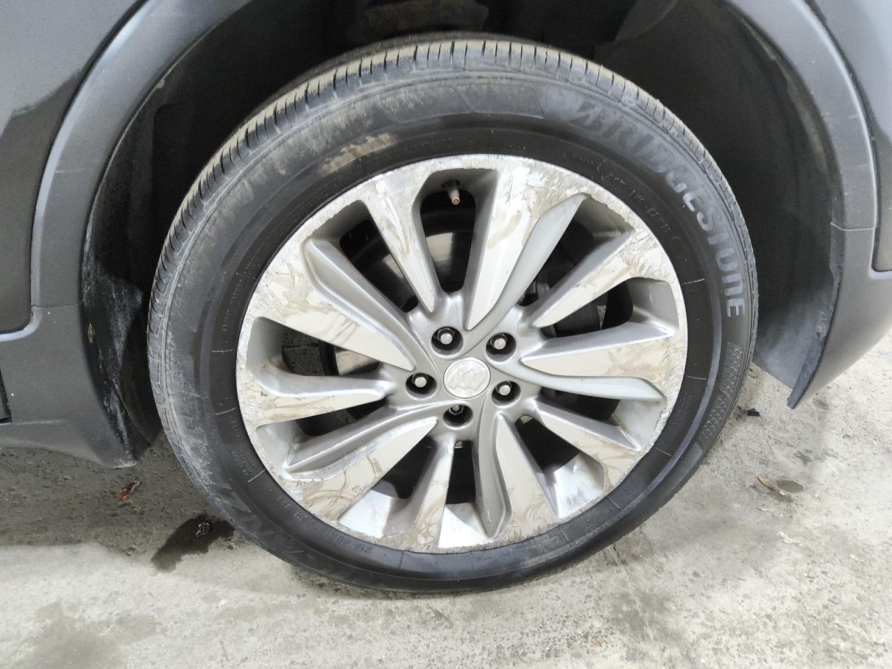 2017 Buick Encore Preferred Black vin: KL4CJESB3HB078675 Damage: Right Front Wheel, Curb Rash, > 12 Inches