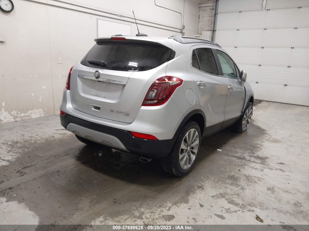 2020 Buick Encore Preferred Silver vin: KL4CJESB3LB014385