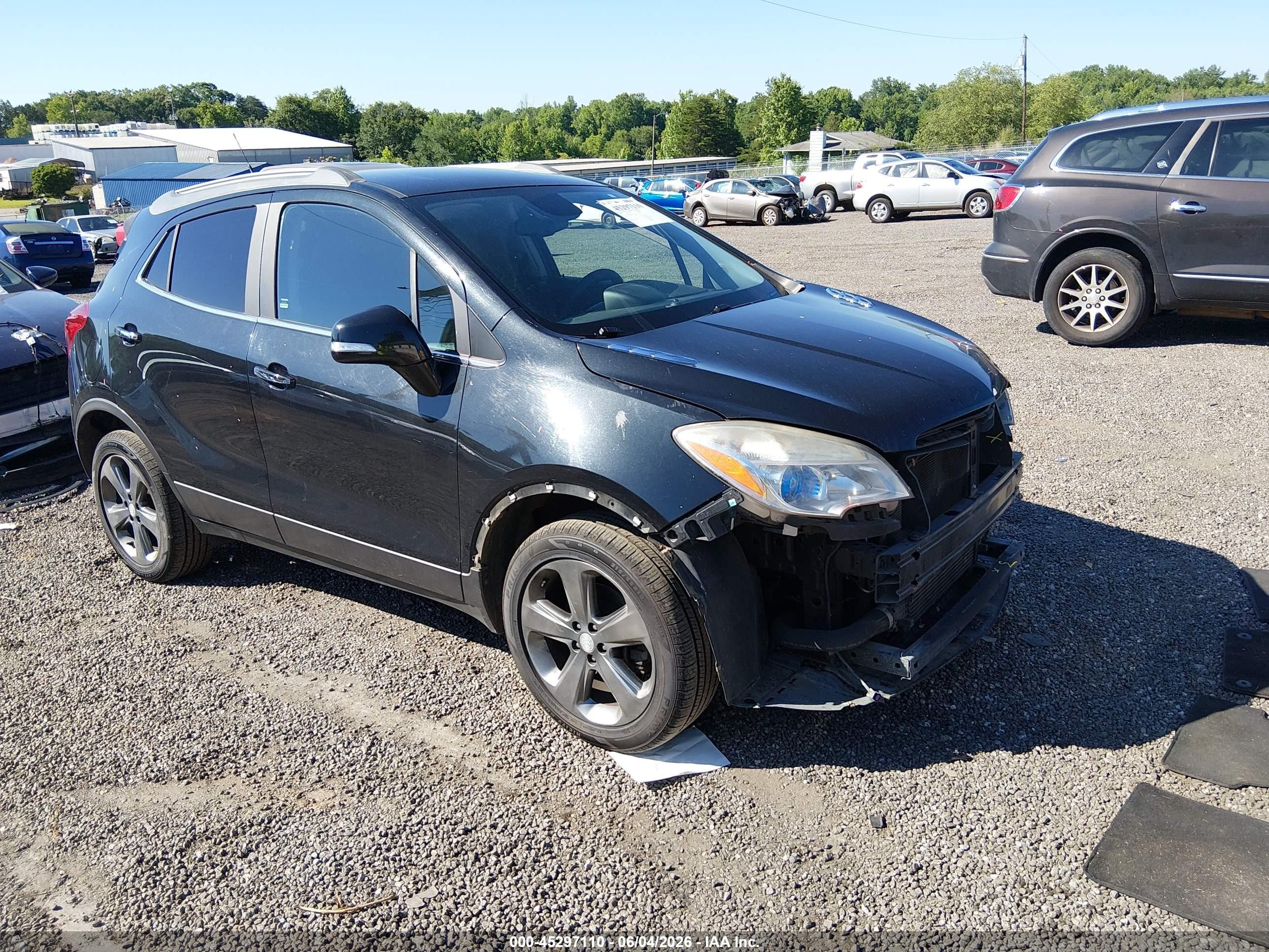 2014 Buick Encore   Black vin: KL4CJESB4EB532461