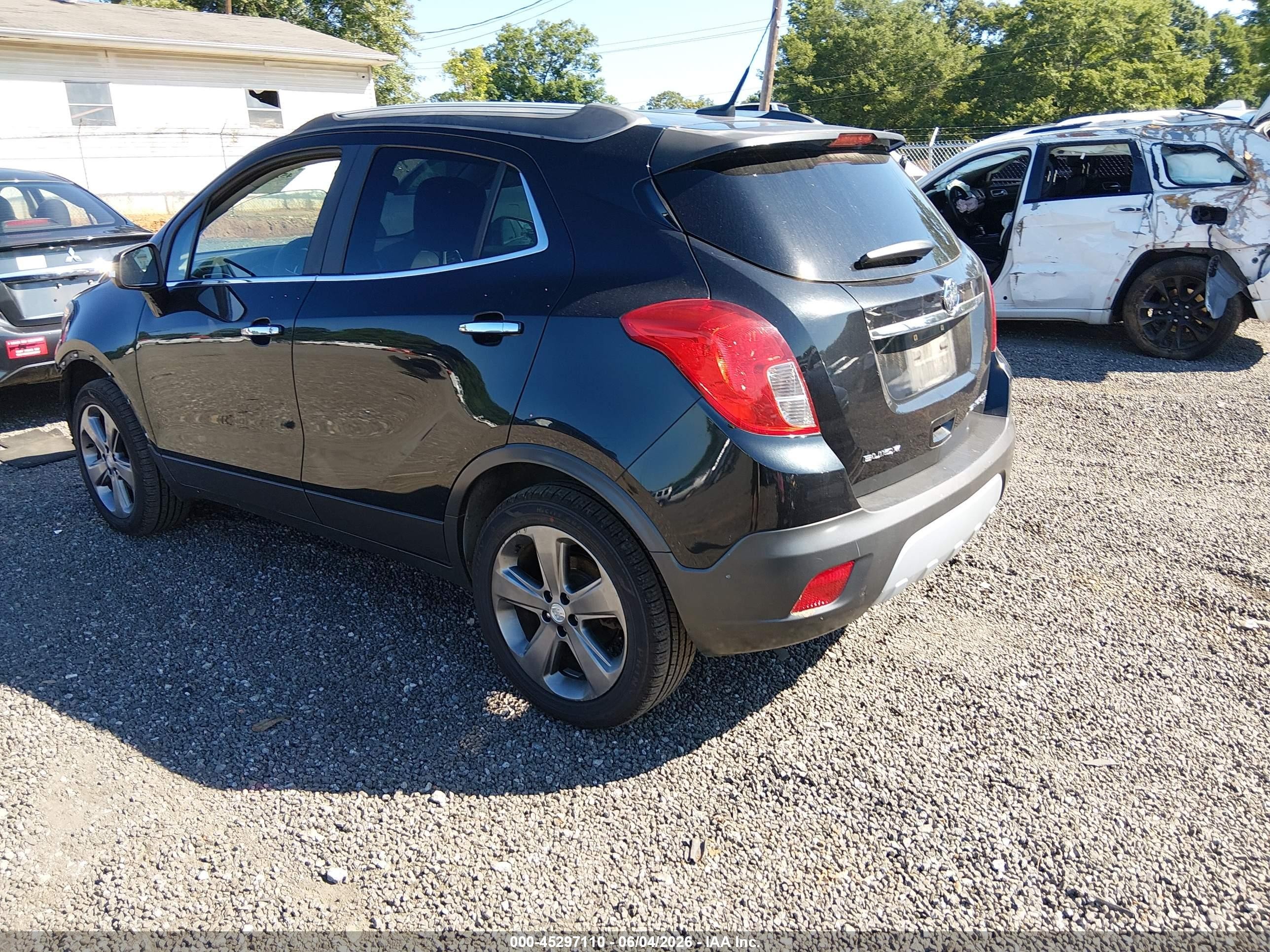 2014 Buick Encore   Black vin: KL4CJESB4EB532461