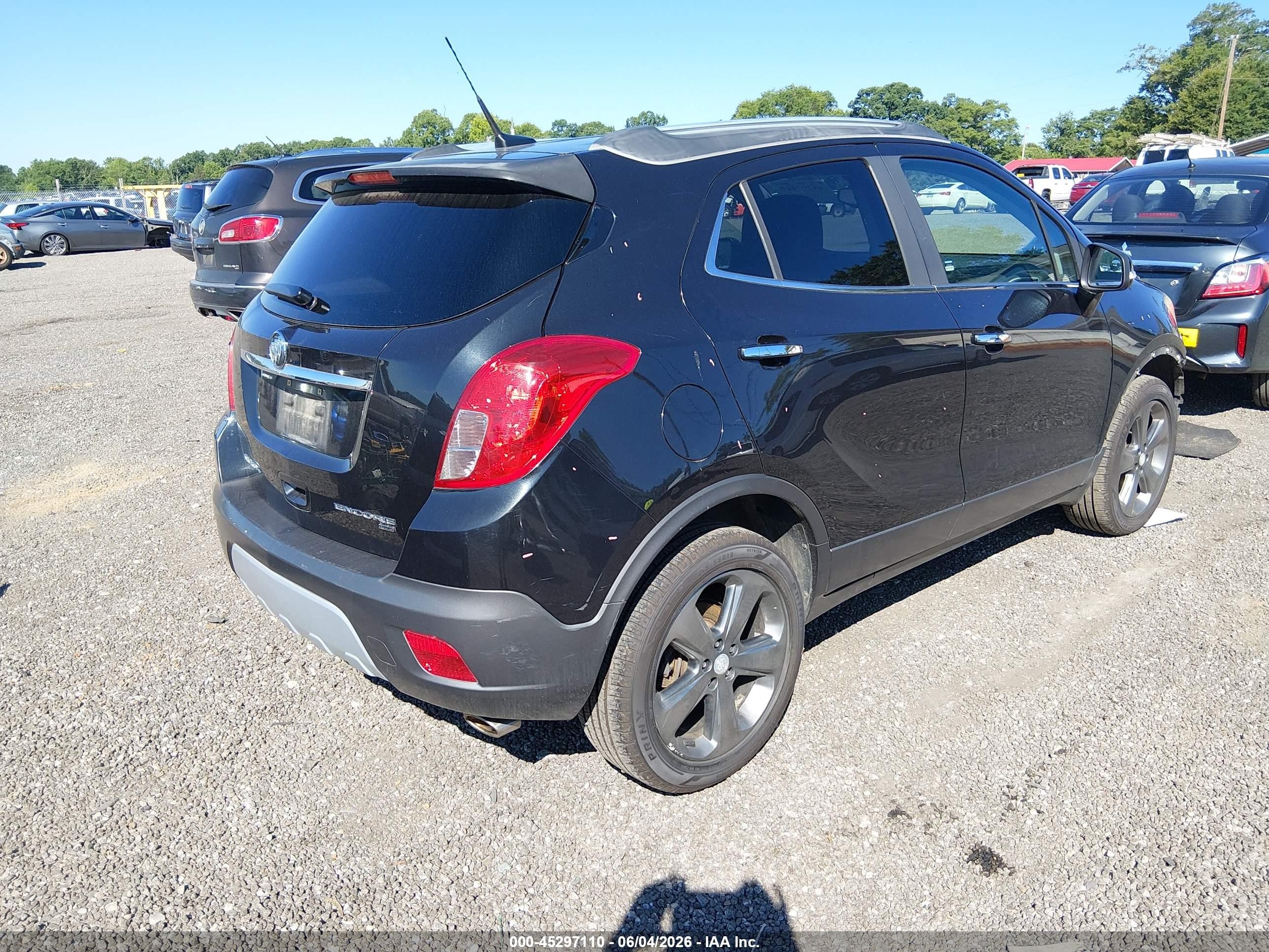 2014 Buick Encore   Black vin: KL4CJESB4EB532461