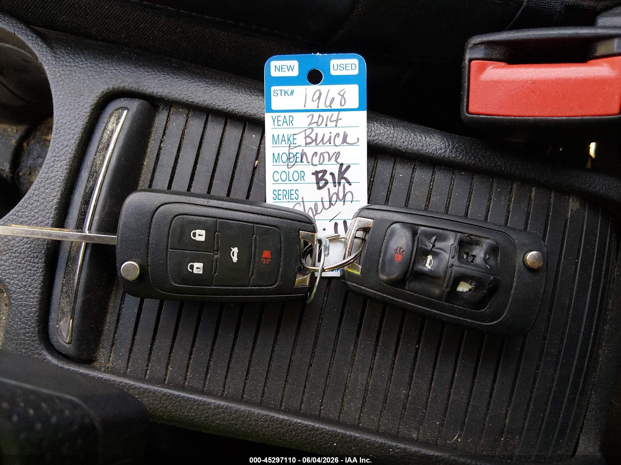 2014 Buick Encore   Black vin: KL4CJESB4EB532461