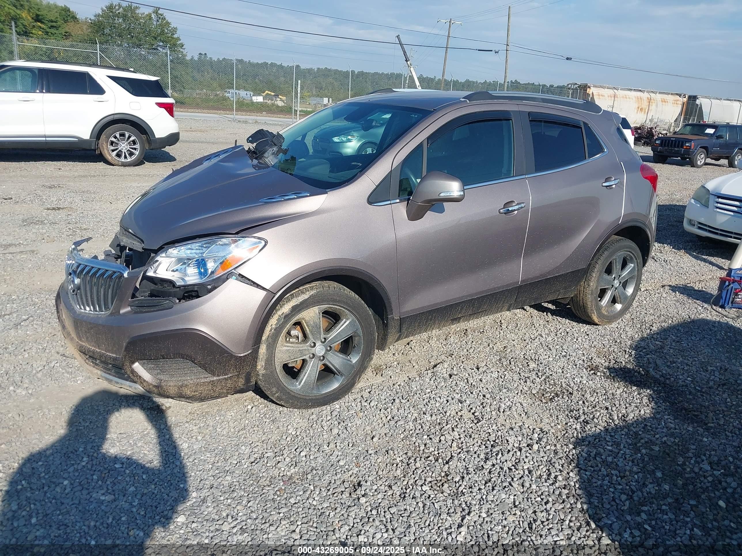 2014 Buick Encore Beige vin: KL4CJESB4EB566710