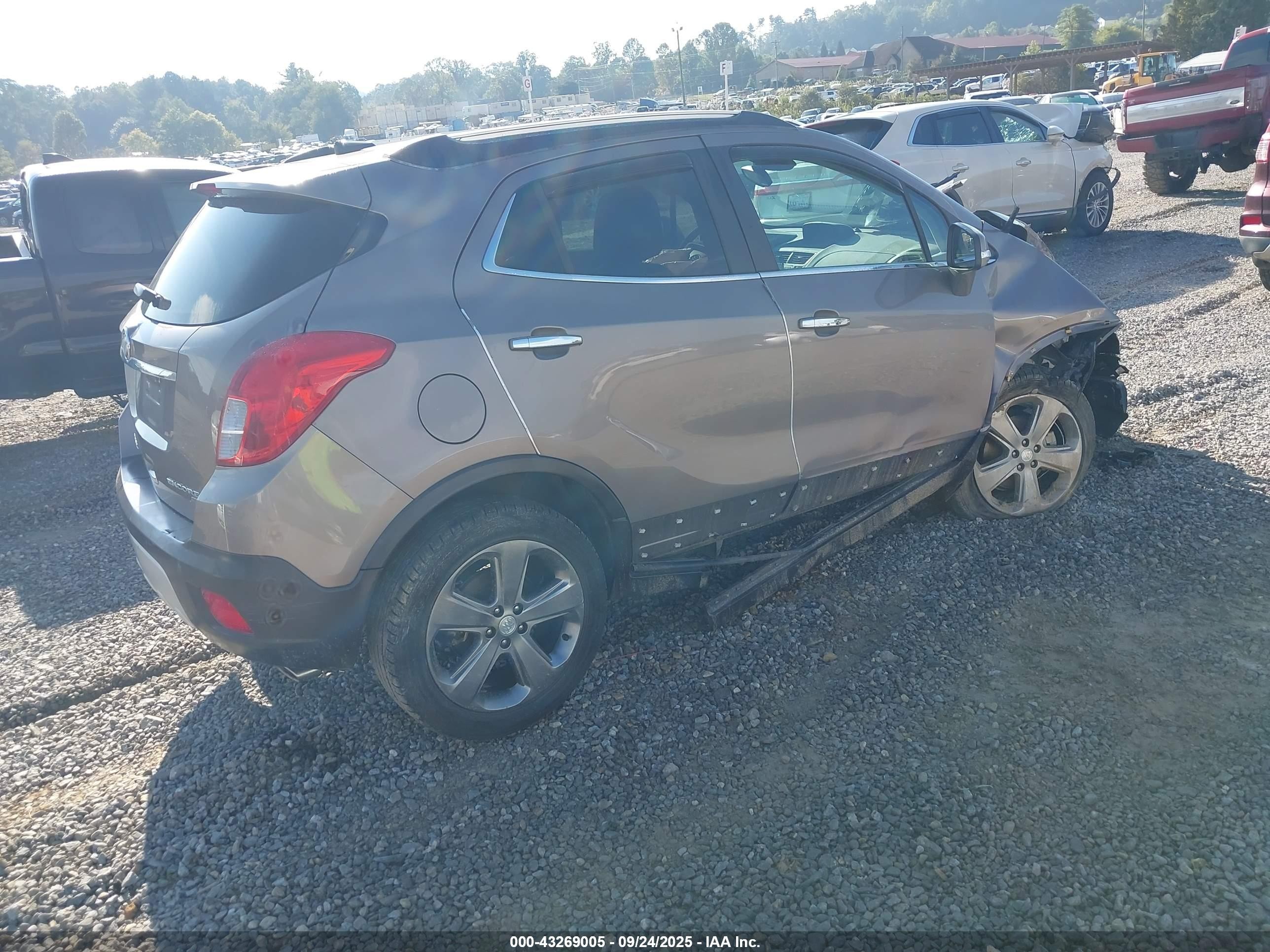 2014 Buick Encore Beige vin: KL4CJESB4EB566710