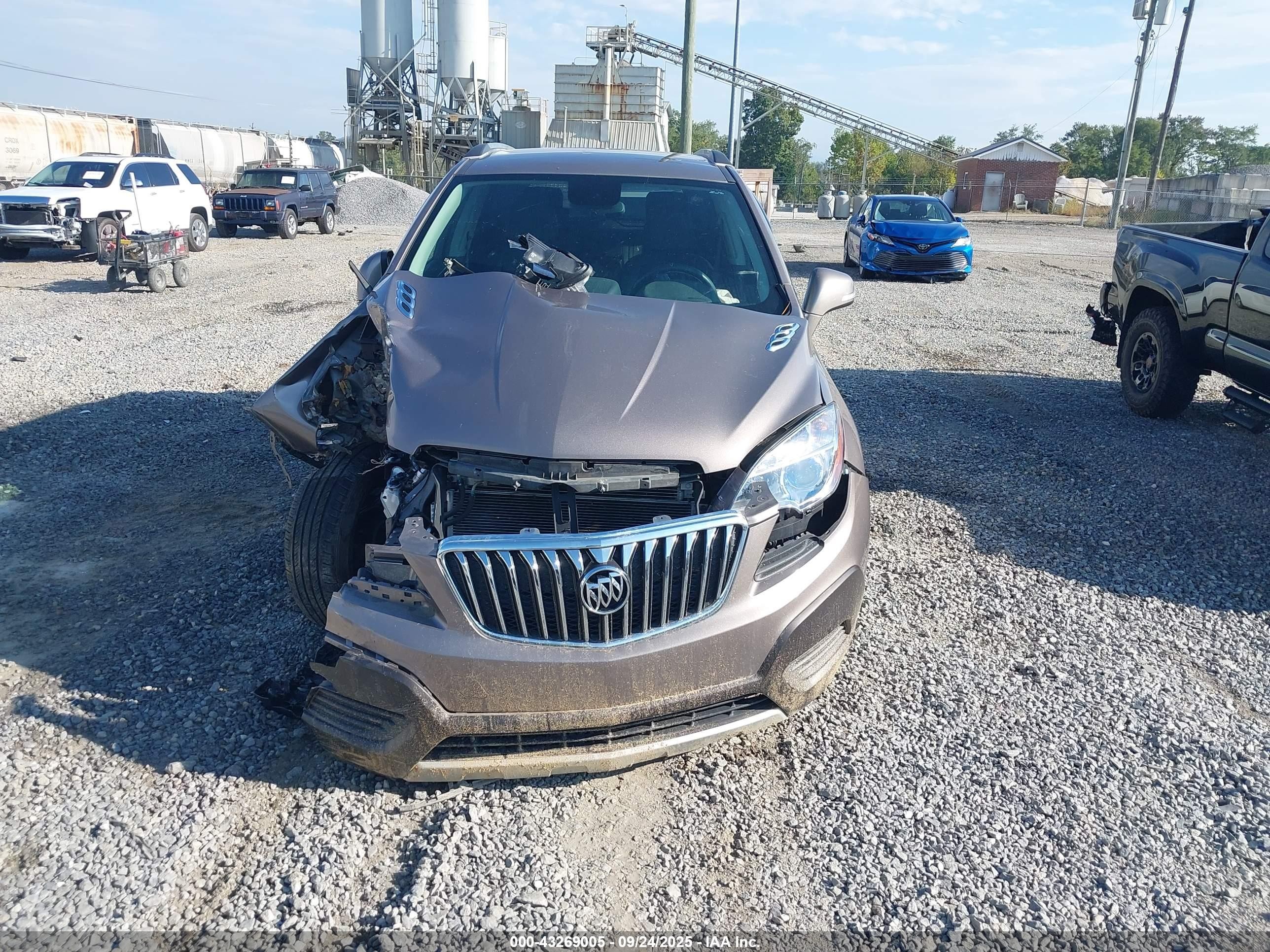 2014 Buick Encore Beige vin: KL4CJESB4EB566710
