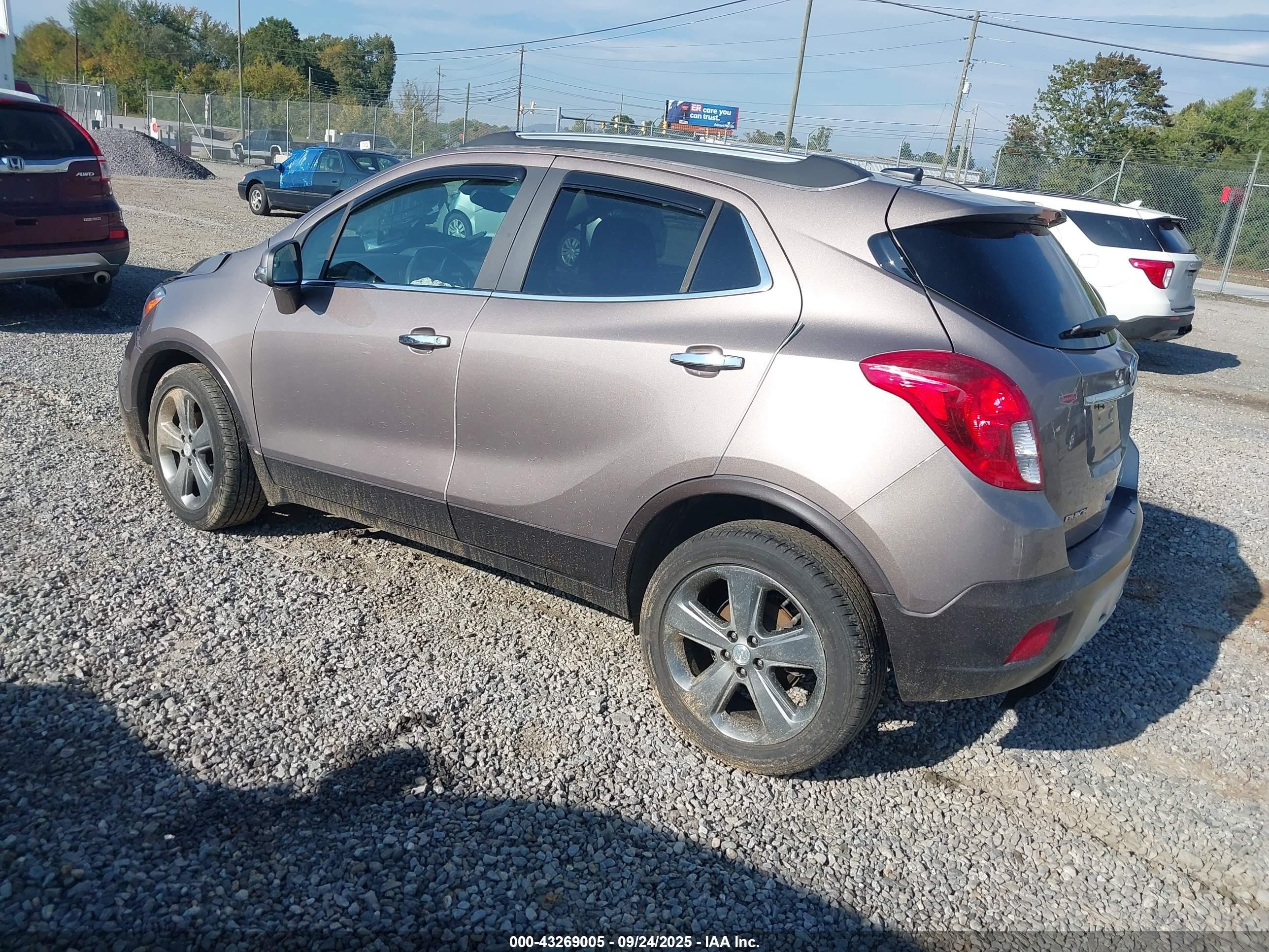 2014 Buick Encore Beige vin: KL4CJESB4EB566710