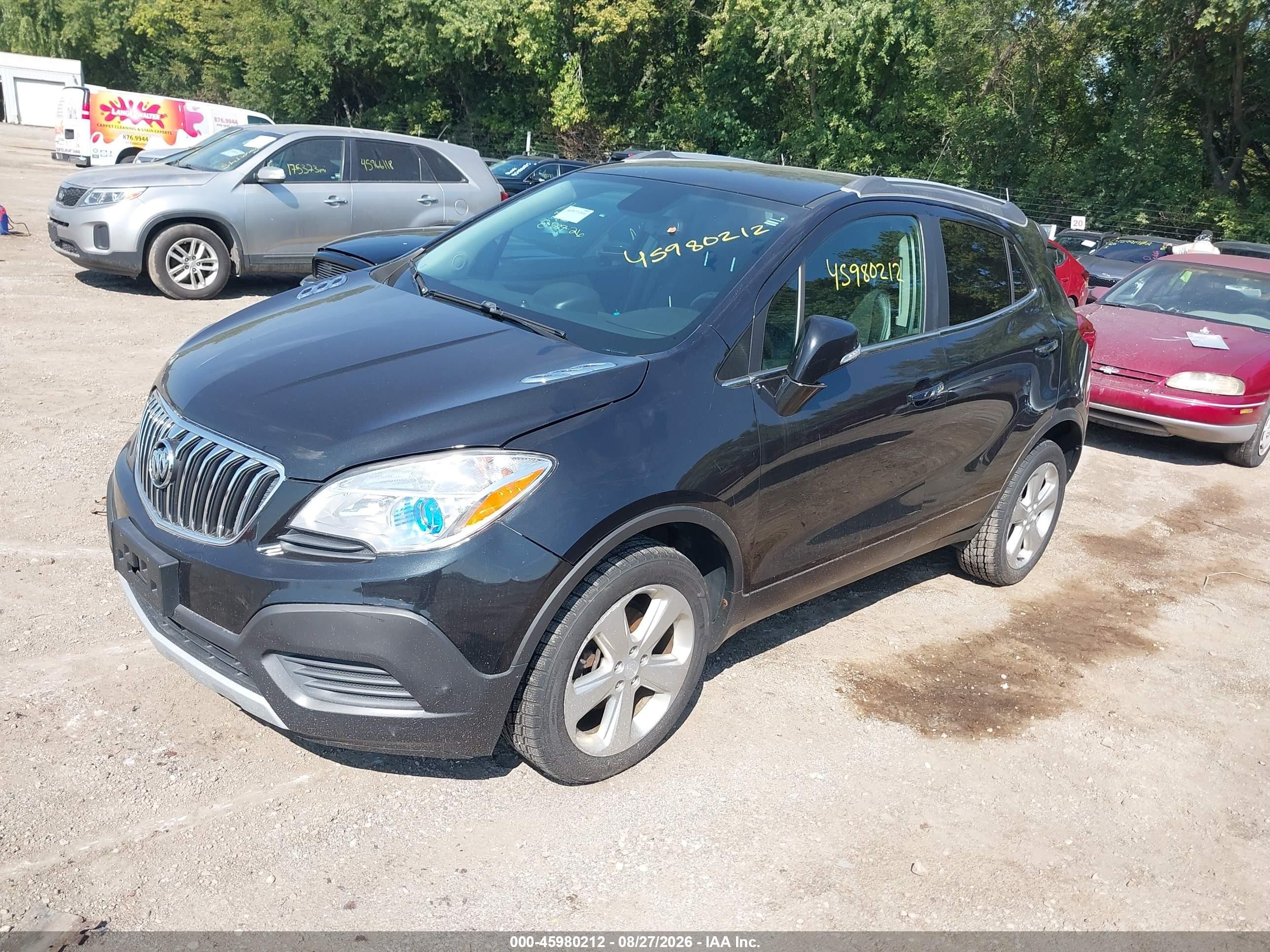 2015 Buick Encore   Black vin: KL4CJESB4FB164199