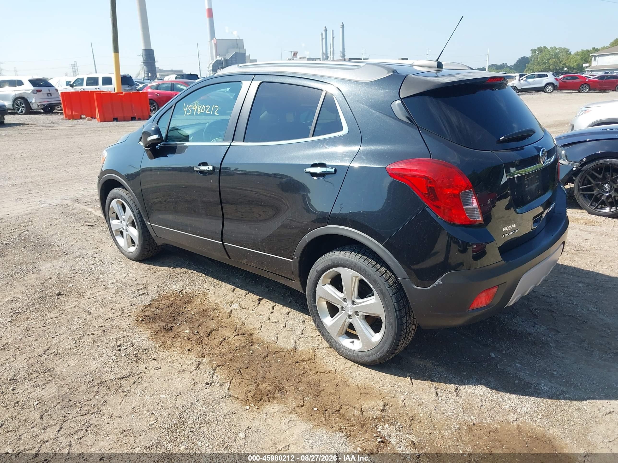 2015 Buick Encore   Black vin: KL4CJESB4FB164199