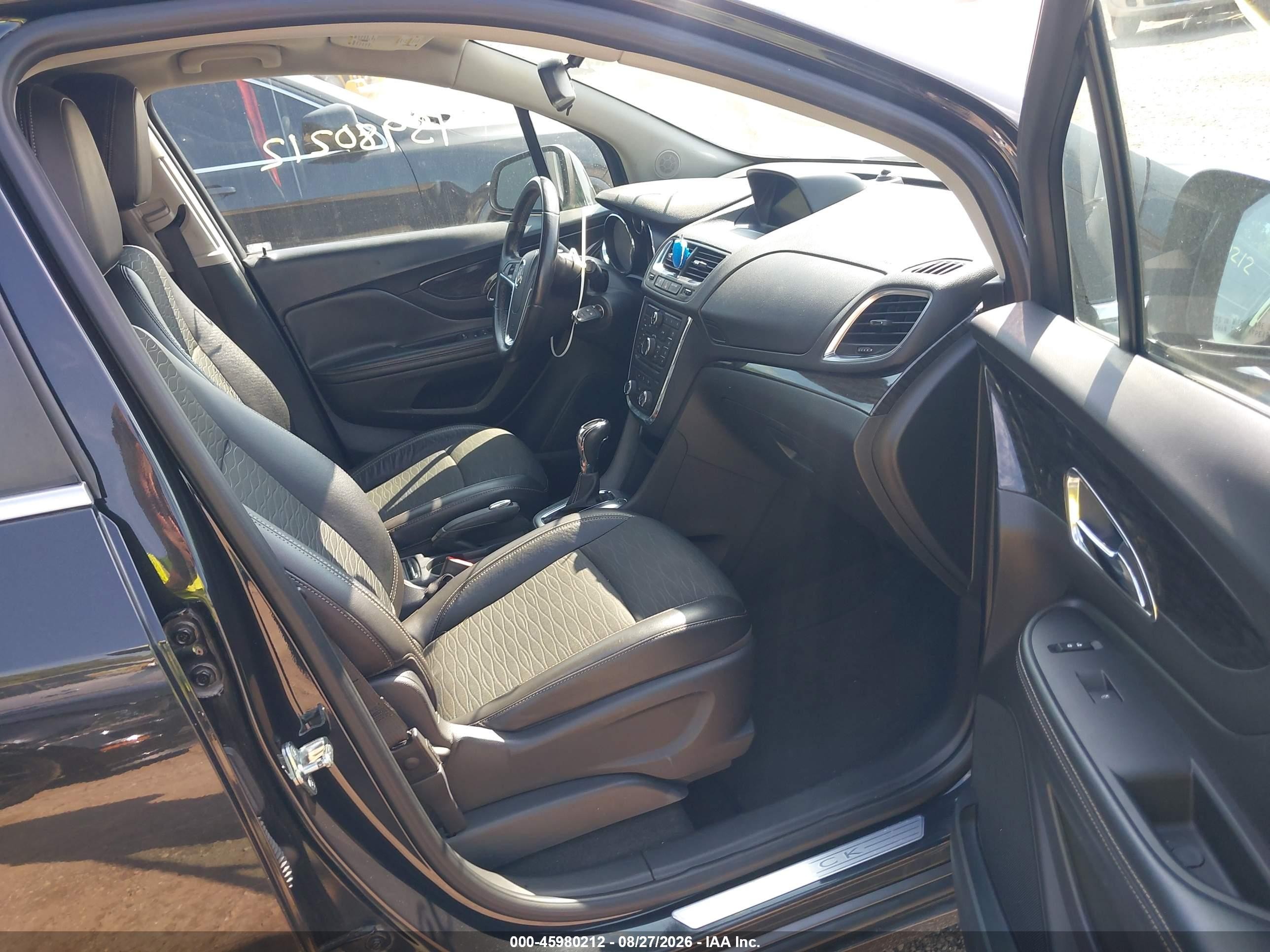 2015 Buick Encore   Black vin: KL4CJESB4FB164199