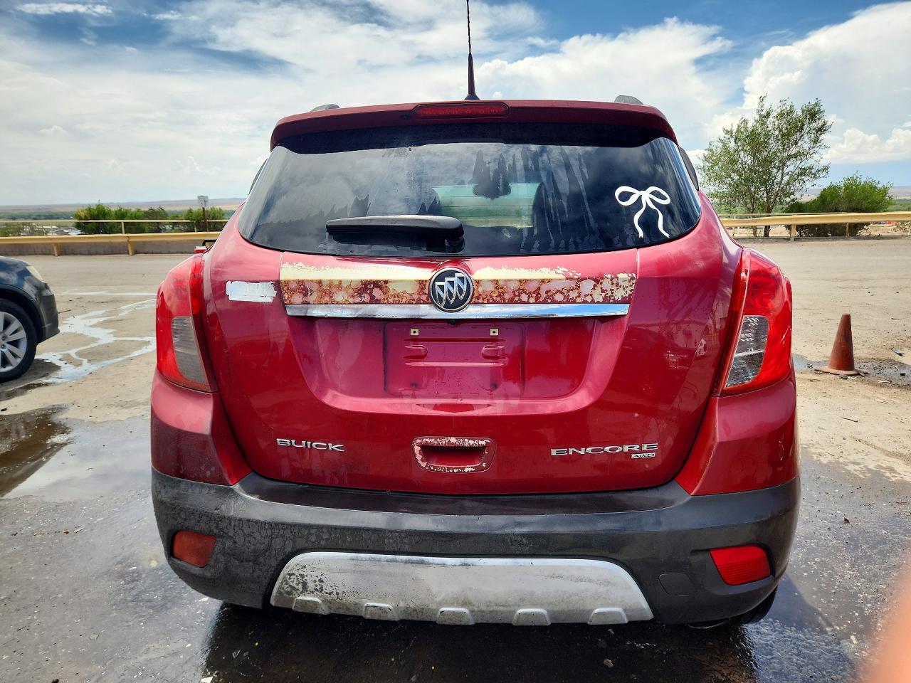 2014 Buick Encore Burgundy vin: KL4CJESB5EB516639