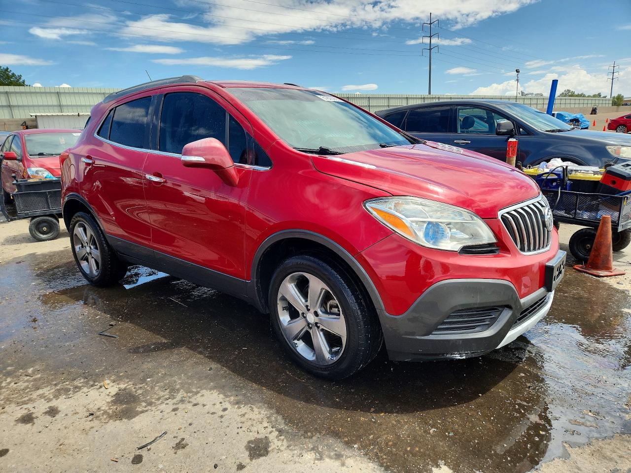 2014 Buick Encore Burgundy vin: KL4CJESB5EB516639