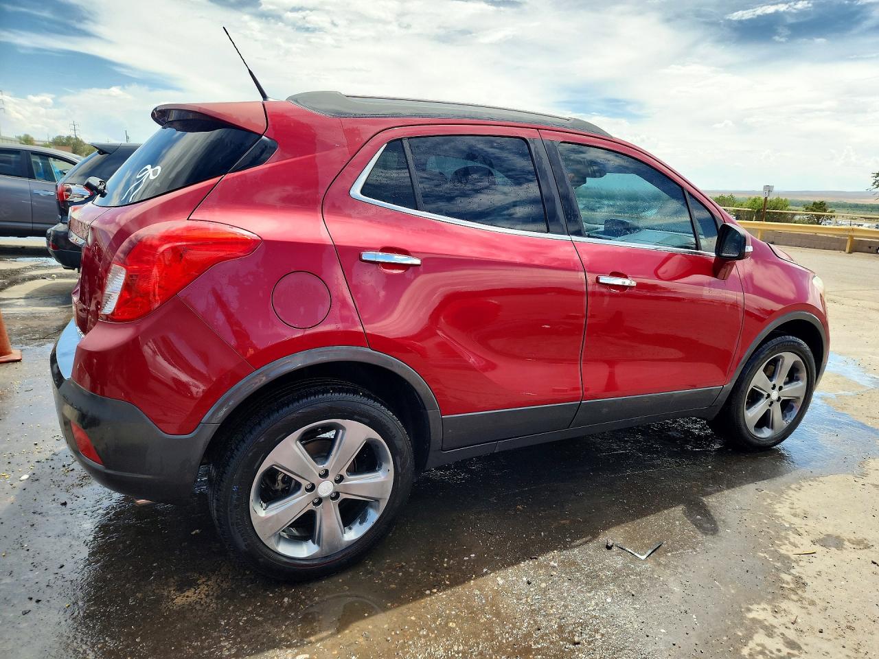 2014 Buick Encore Burgundy vin: KL4CJESB5EB516639