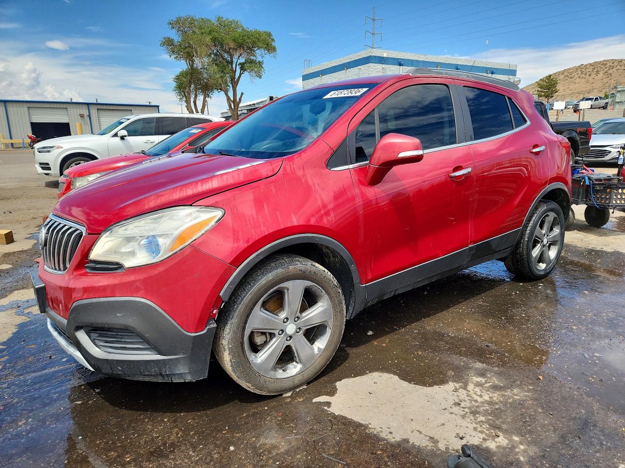2014 Buick Encore Burgundy vin: KL4CJESB5EB516639