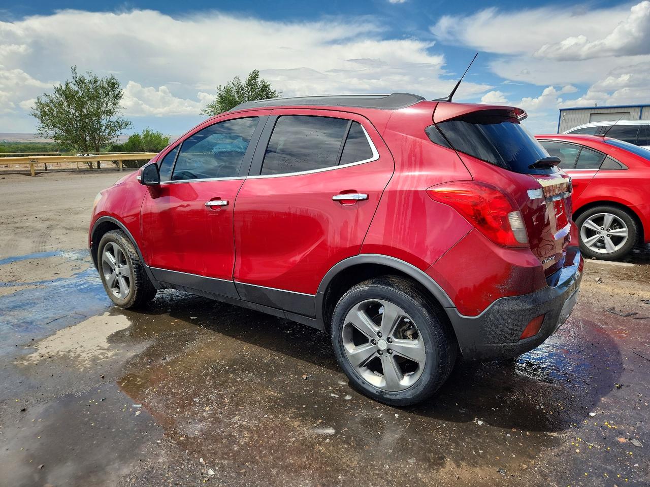 2014 Buick Encore Burgundy vin: KL4CJESB5EB516639
