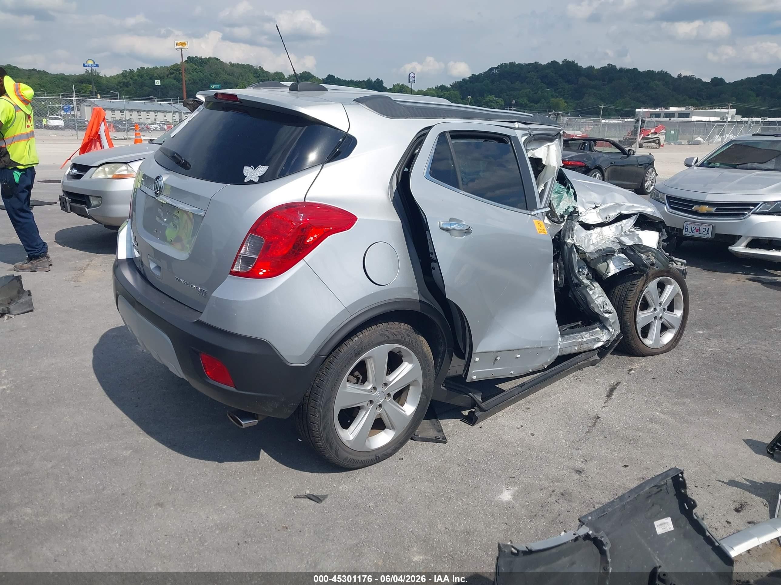 2015 Buick Encore   Серебряный vin: KL4CJESB5FB271925