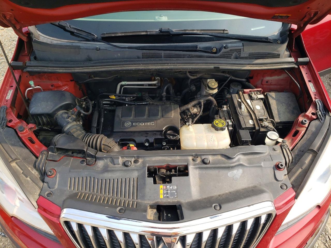 2013 Buick Encore Red vin: KL4CJESB6DB048628