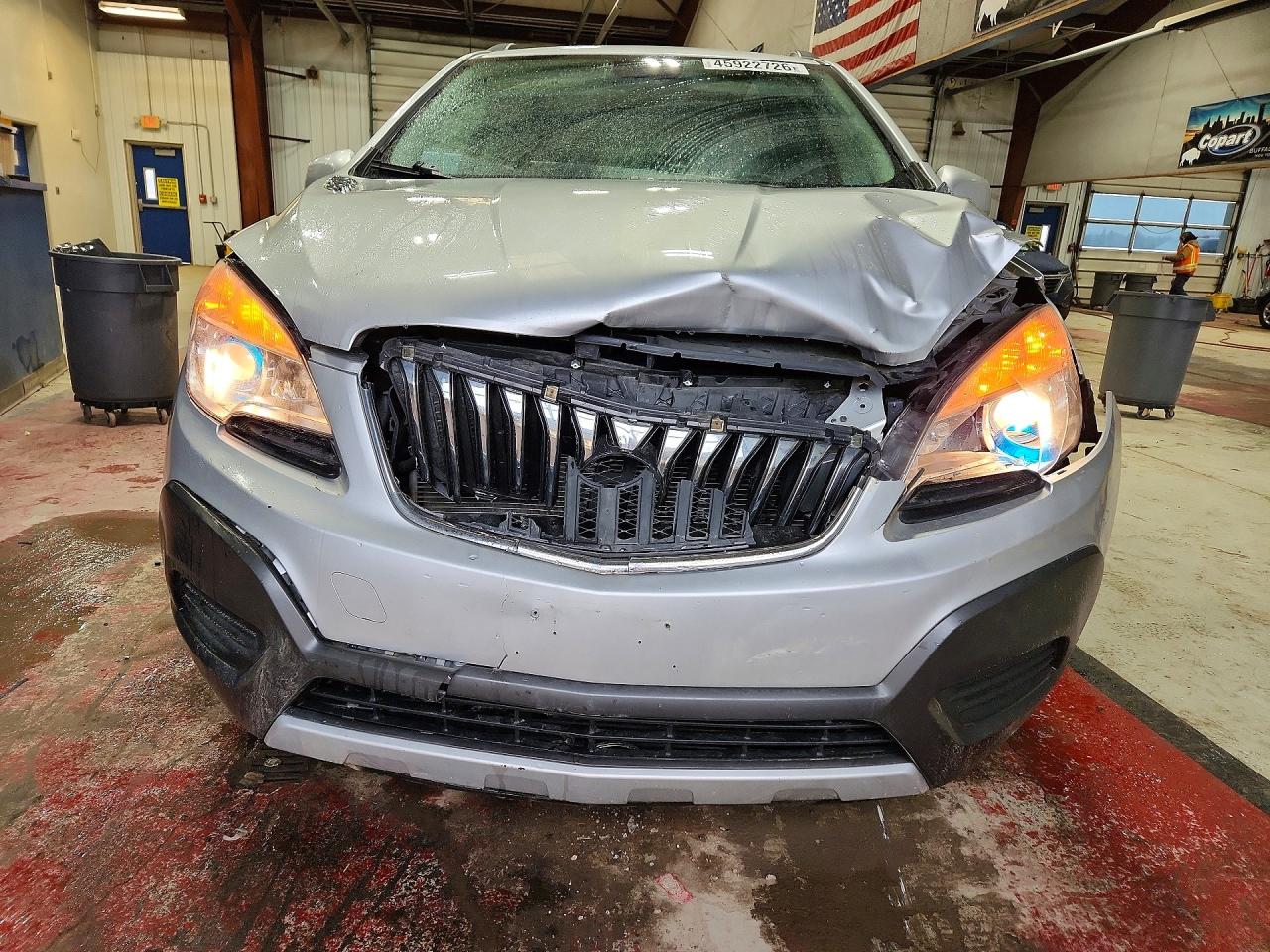 2013 Buick Encore Silver vin: KL4CJESB6DB082035