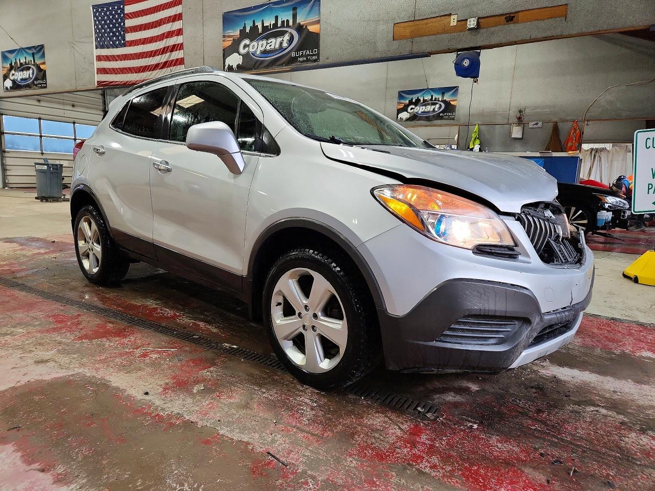 2013 Buick Encore Silver vin: KL4CJESB6DB082035
