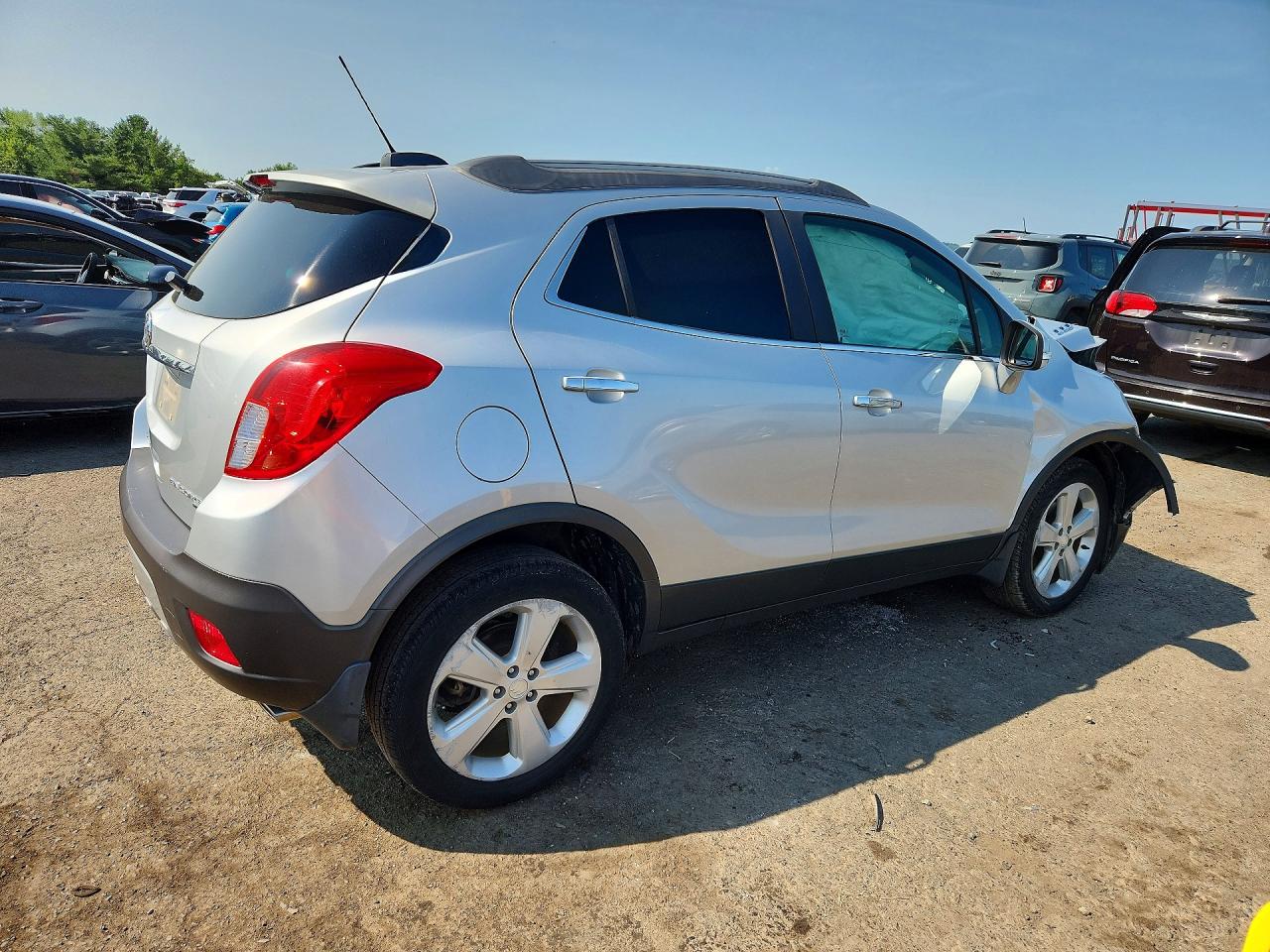 2015 Buick Encore Silver vin: KL4CJESB6FB133567