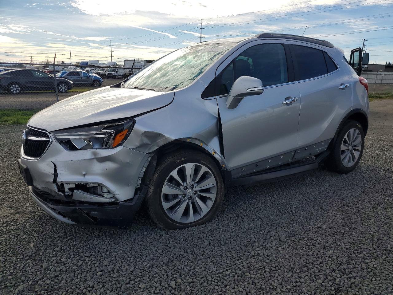 2018 Buick Encore Preferred Silver vin: KL4CJESB6JB688477