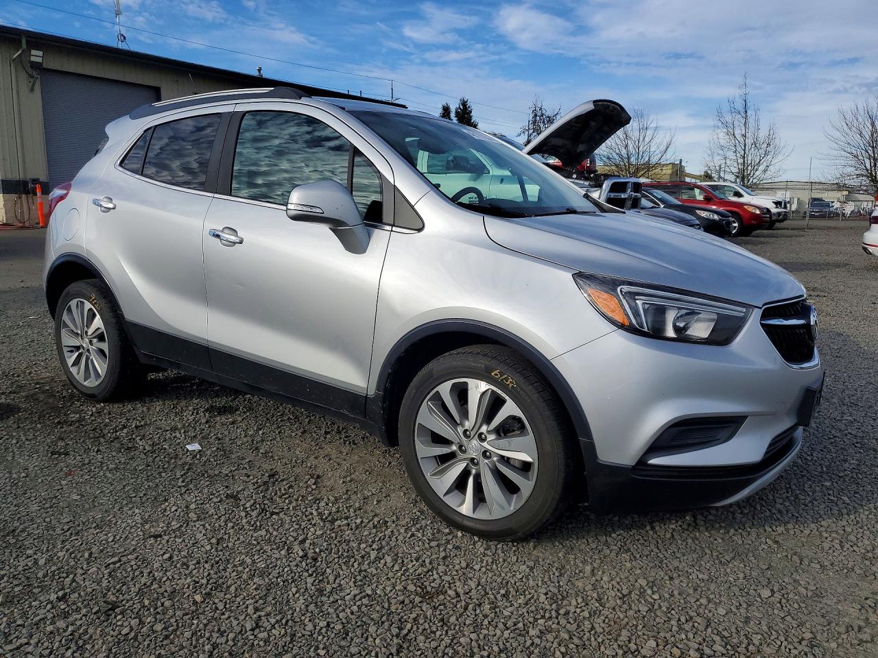 2018 Buick Encore Preferred Silver vin: KL4CJESB6JB688477