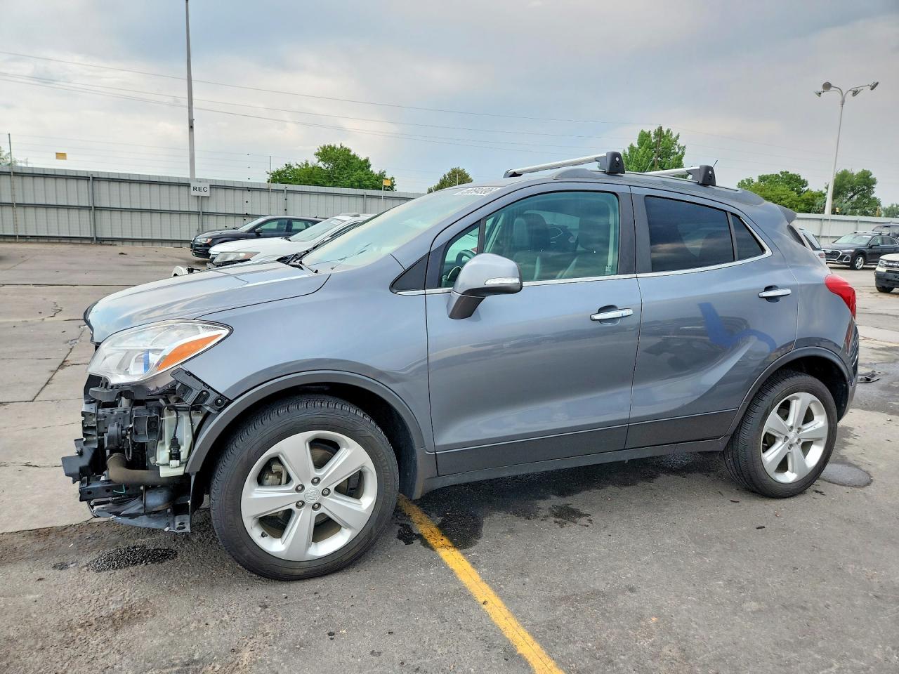 2015 Buick Encore Gray vin: KL4CJESB7FB117913
