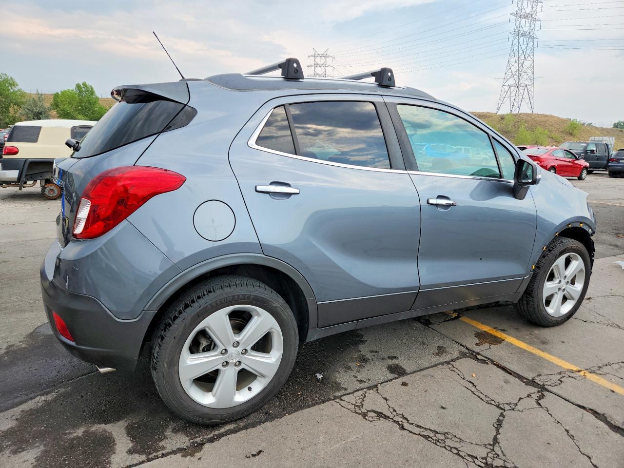 2015 Buick Encore Gray vin: KL4CJESB7FB117913