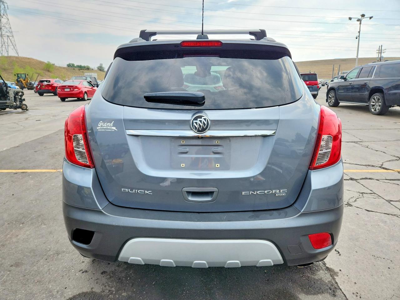 2015 Buick Encore Gray vin: KL4CJESB7FB117913