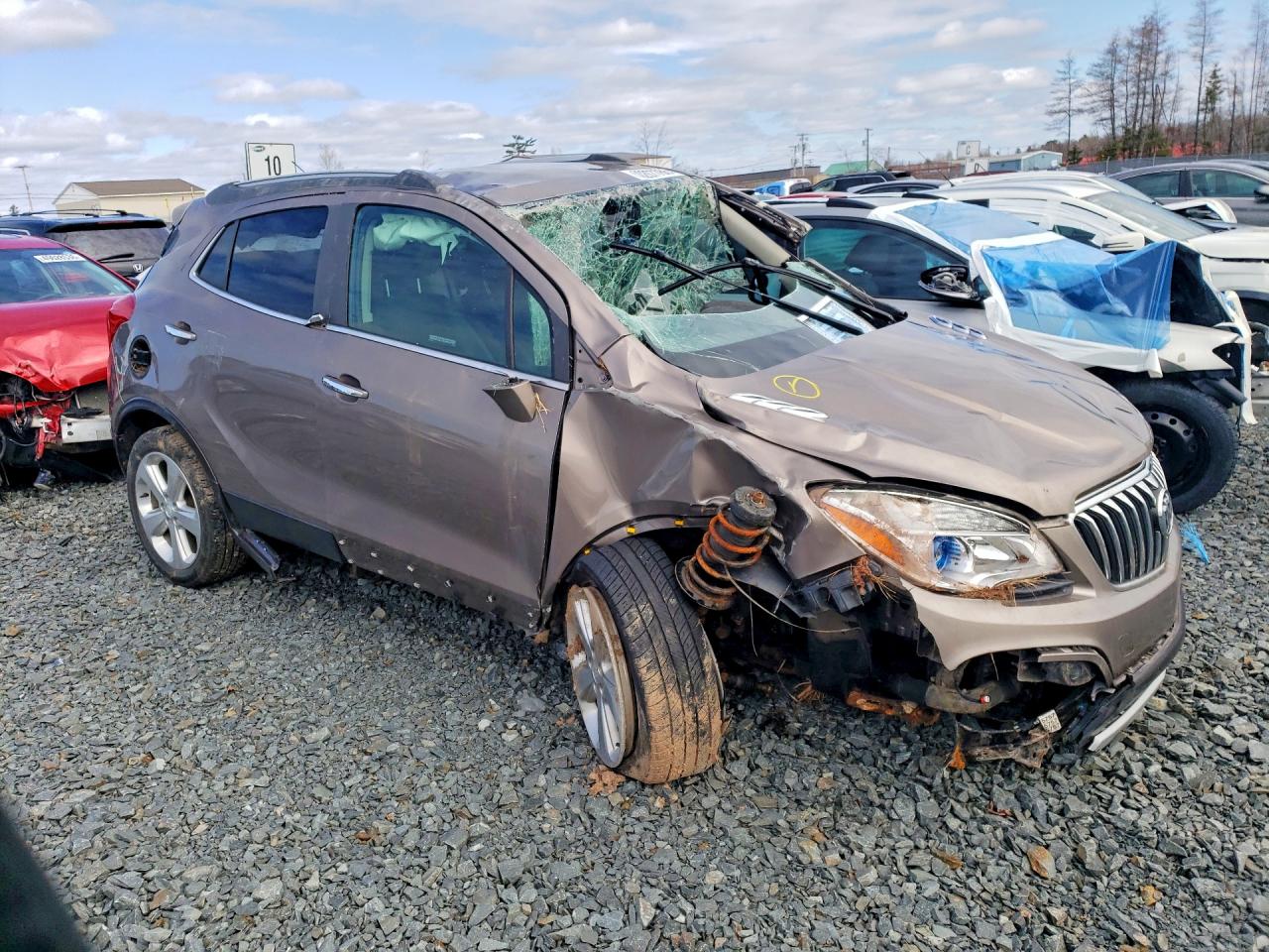2015 Buick Encore Коричневый vin: KL4CJESB7FB127812