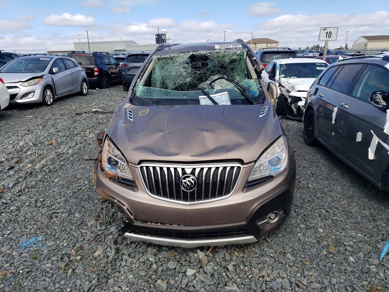 2015 Buick Encore Коричневый vin: KL4CJESB7FB127812