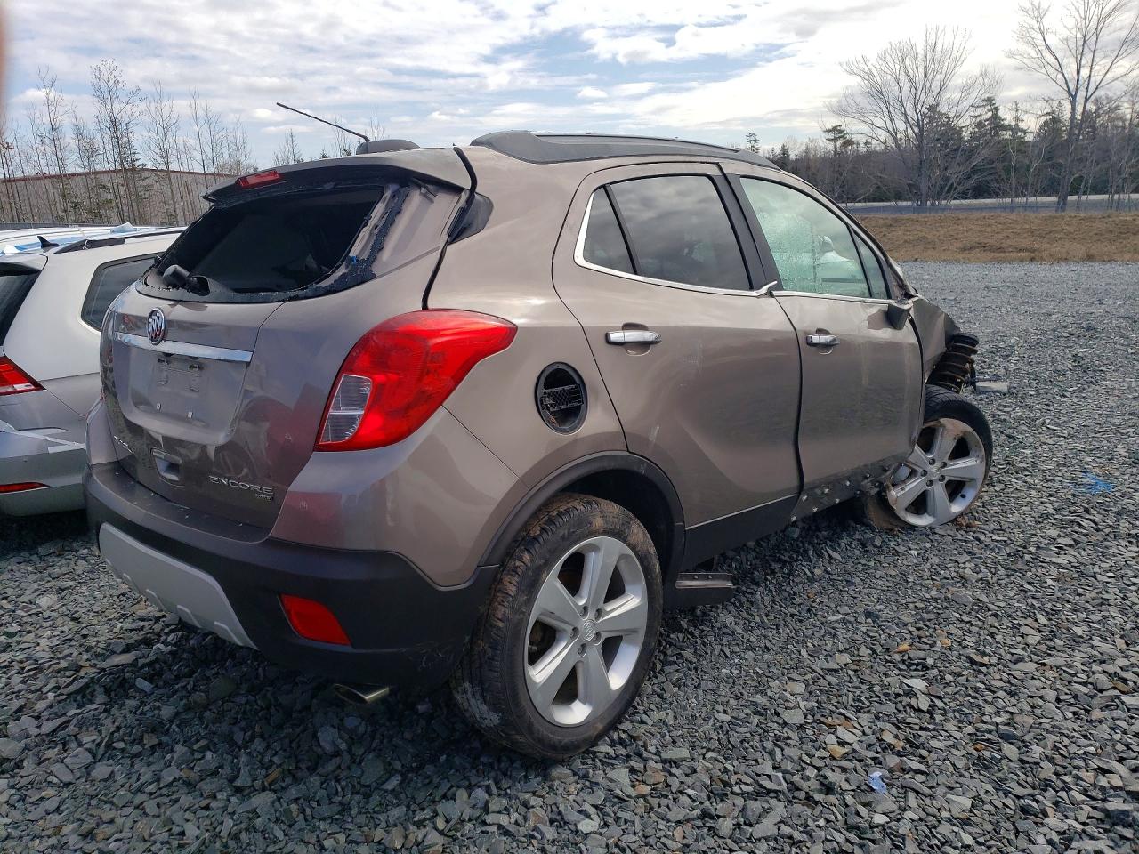 2015 Buick Encore Коричневый vin: KL4CJESB7FB127812