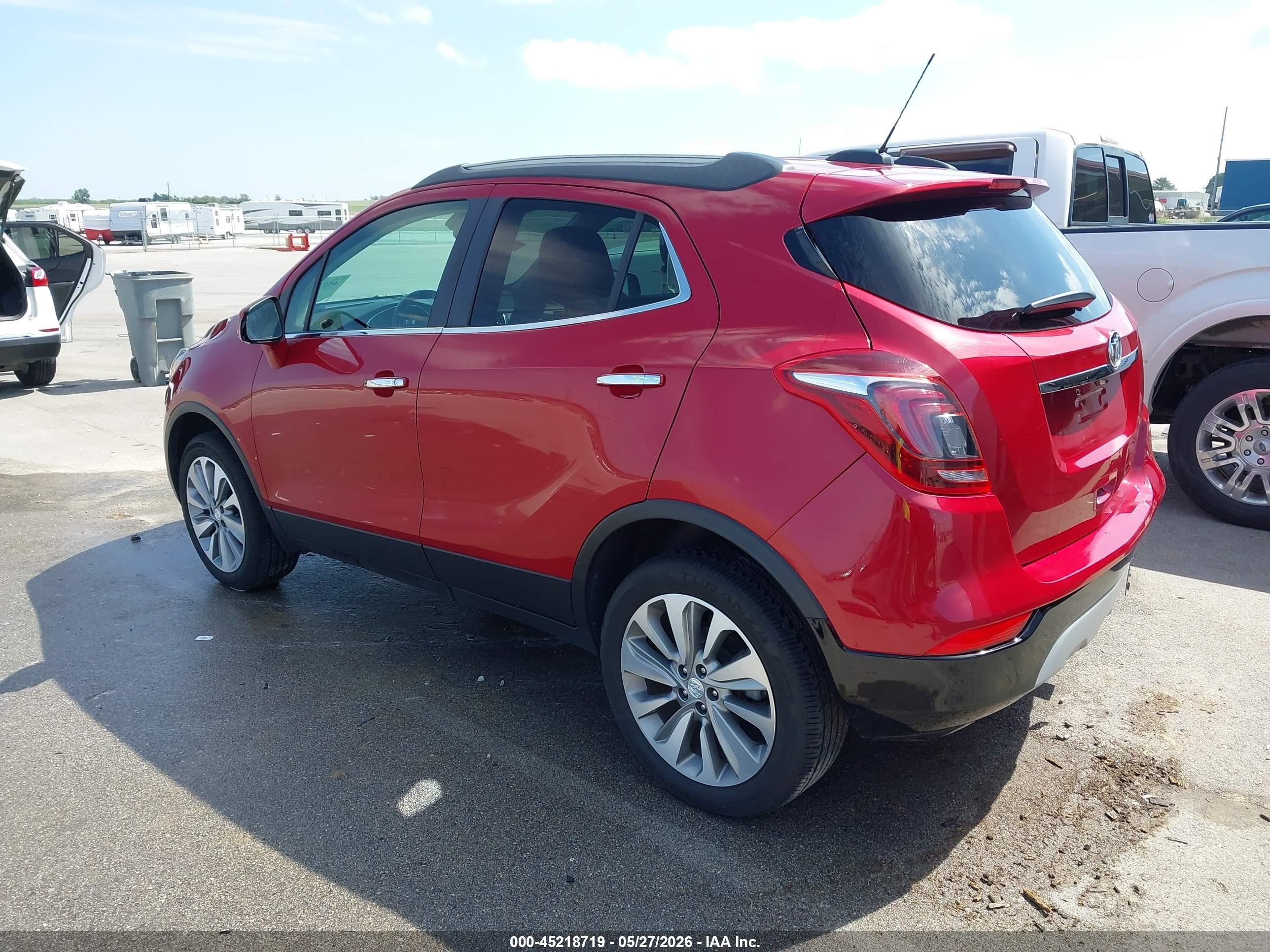 2020 Buick Encore Awd Preferred Red vin: KL4CJESB7LB032730