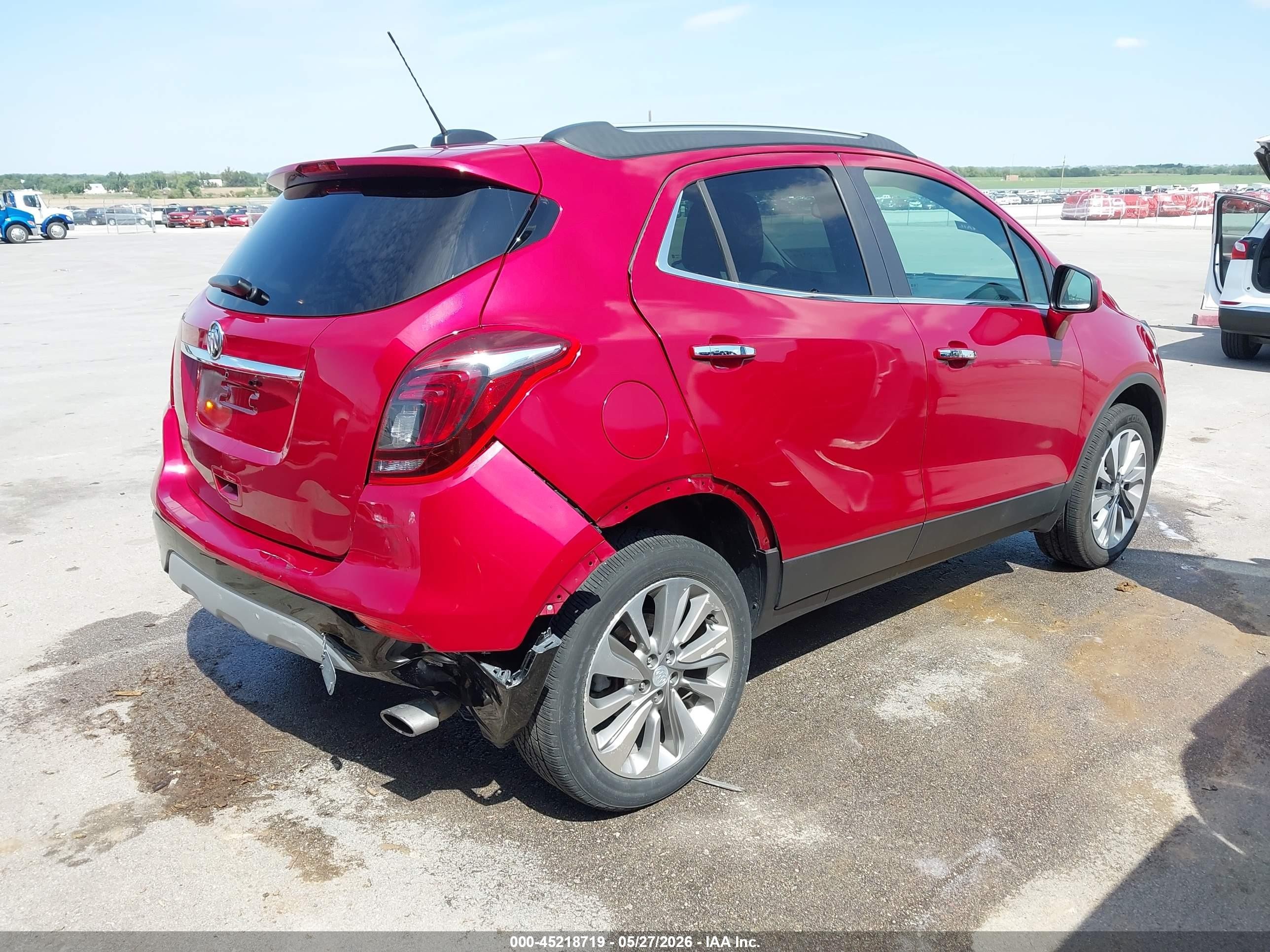 2020 Buick Encore Awd Preferred Red vin: KL4CJESB7LB032730
